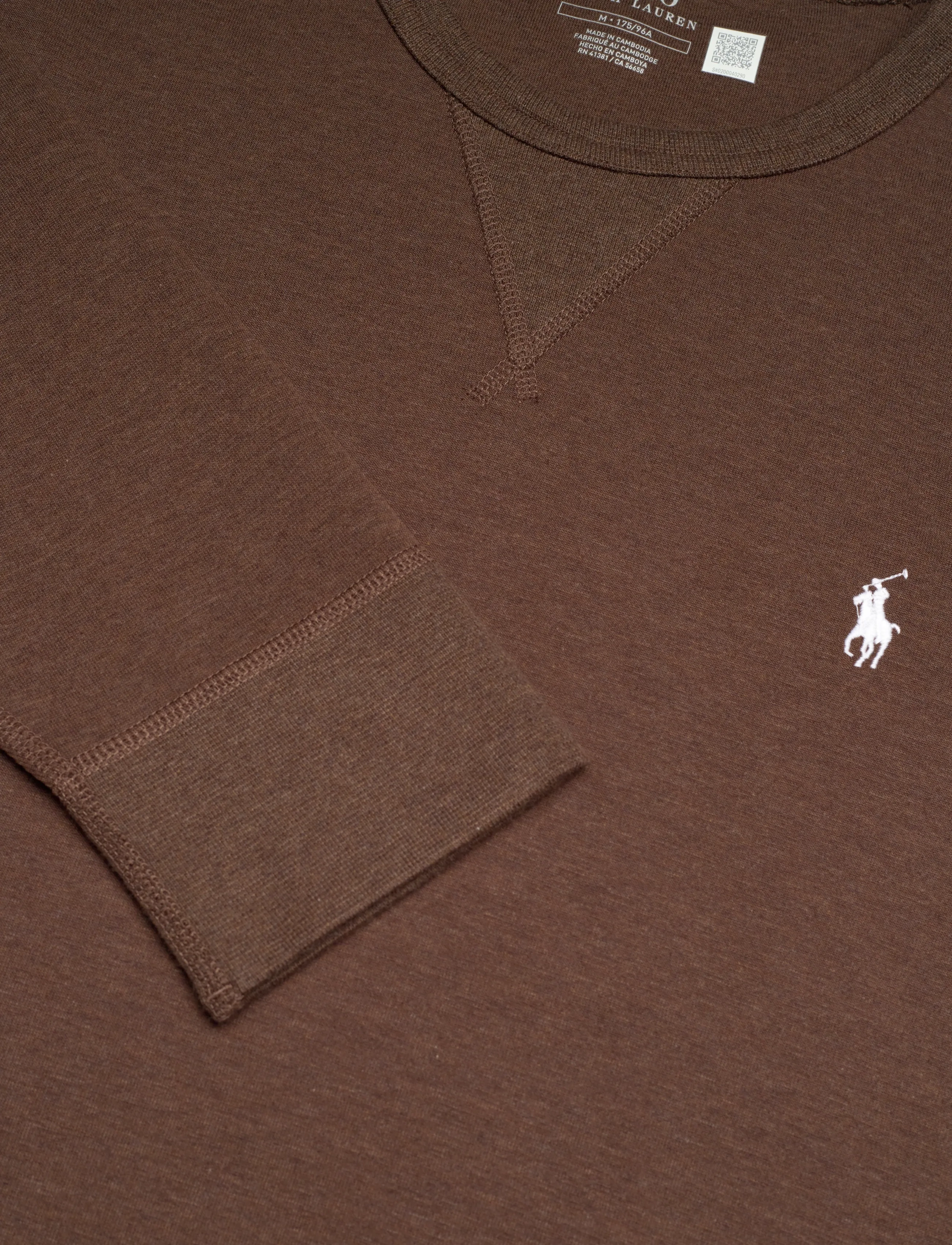 Polo Ralph Lauren - Double-Knit Sweatshirt - prekės kiekvienai progai - nutmeg brown heat - 2