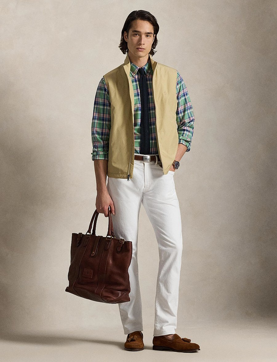 Polo Ralph Lauren - LW POLYESTER-PACKABLE VEST - vests - dune tan - 0