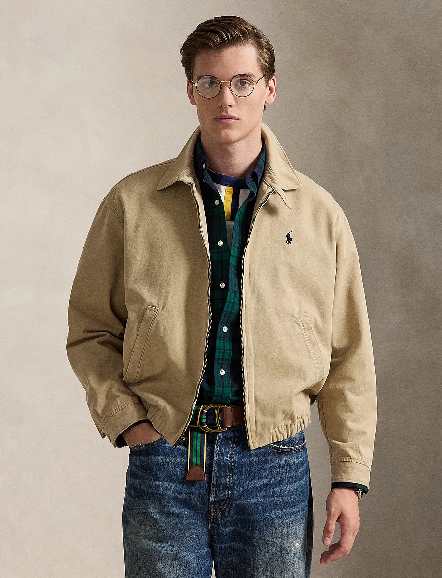 Polo Ralph Lauren - The Big Bayport Jacket - gefütterte denimjacken - rl khaki - 3