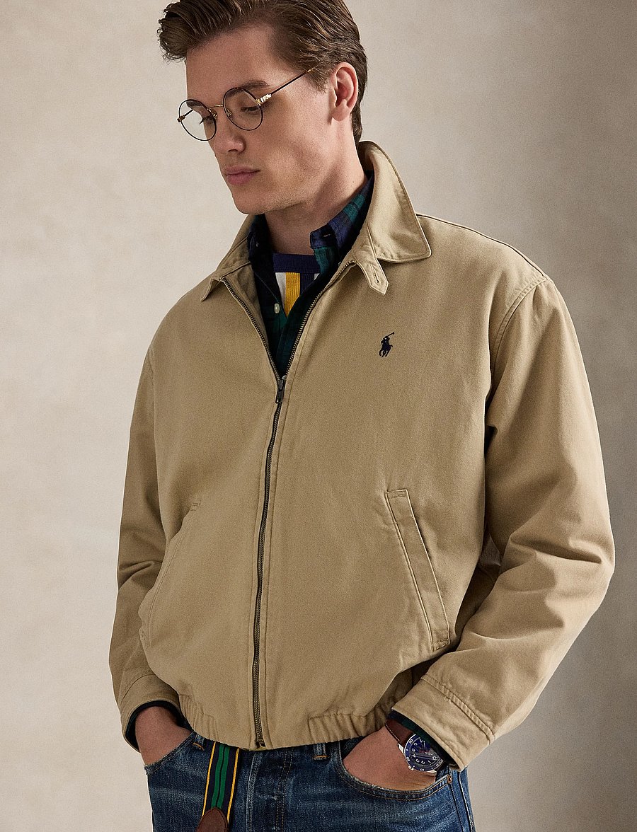 Polo Ralph Lauren - The Big Bayport Jacket - gefütterte denimjacken - rl khaki - 4
