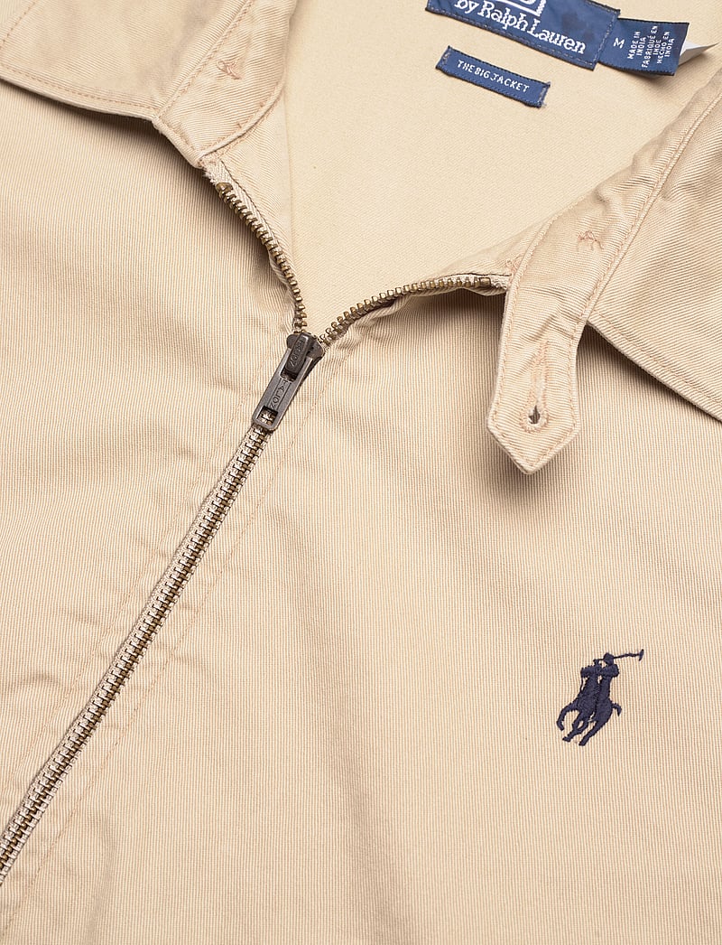 Polo Ralph Lauren - PIECE DYED TWILL-BF WINDBREAKER - gefütterte denimjacken - rl khaki - 2
