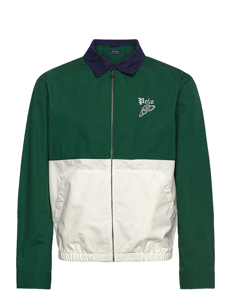 Polo Ralph Lauren - The Bayport Color-Blocked Poplin Jacket - leichte jacken - new forest multi - 0