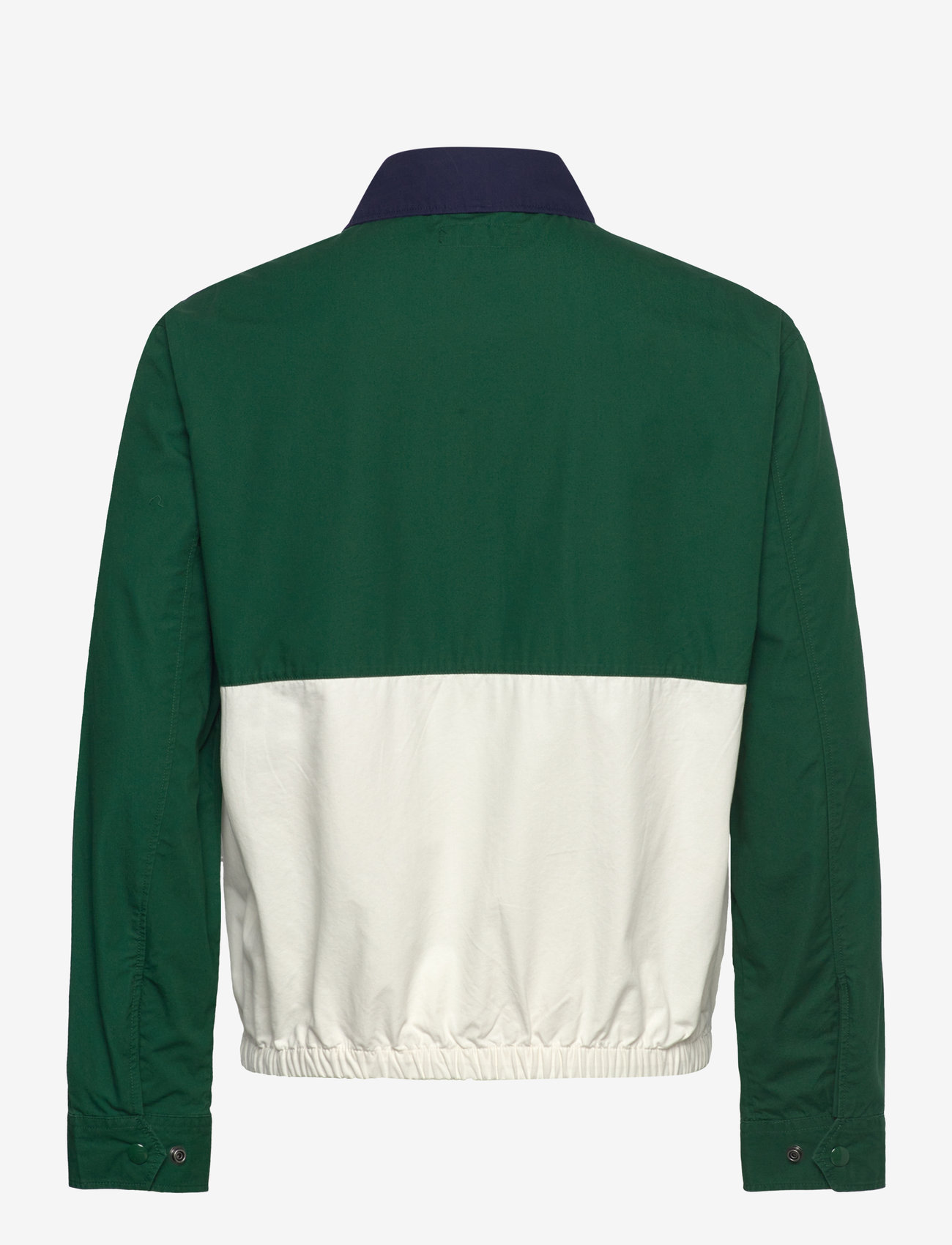 Polo Ralph Lauren - The Bayport Color-Blocked Poplin Jacket - light jackets - new forest multi - 1