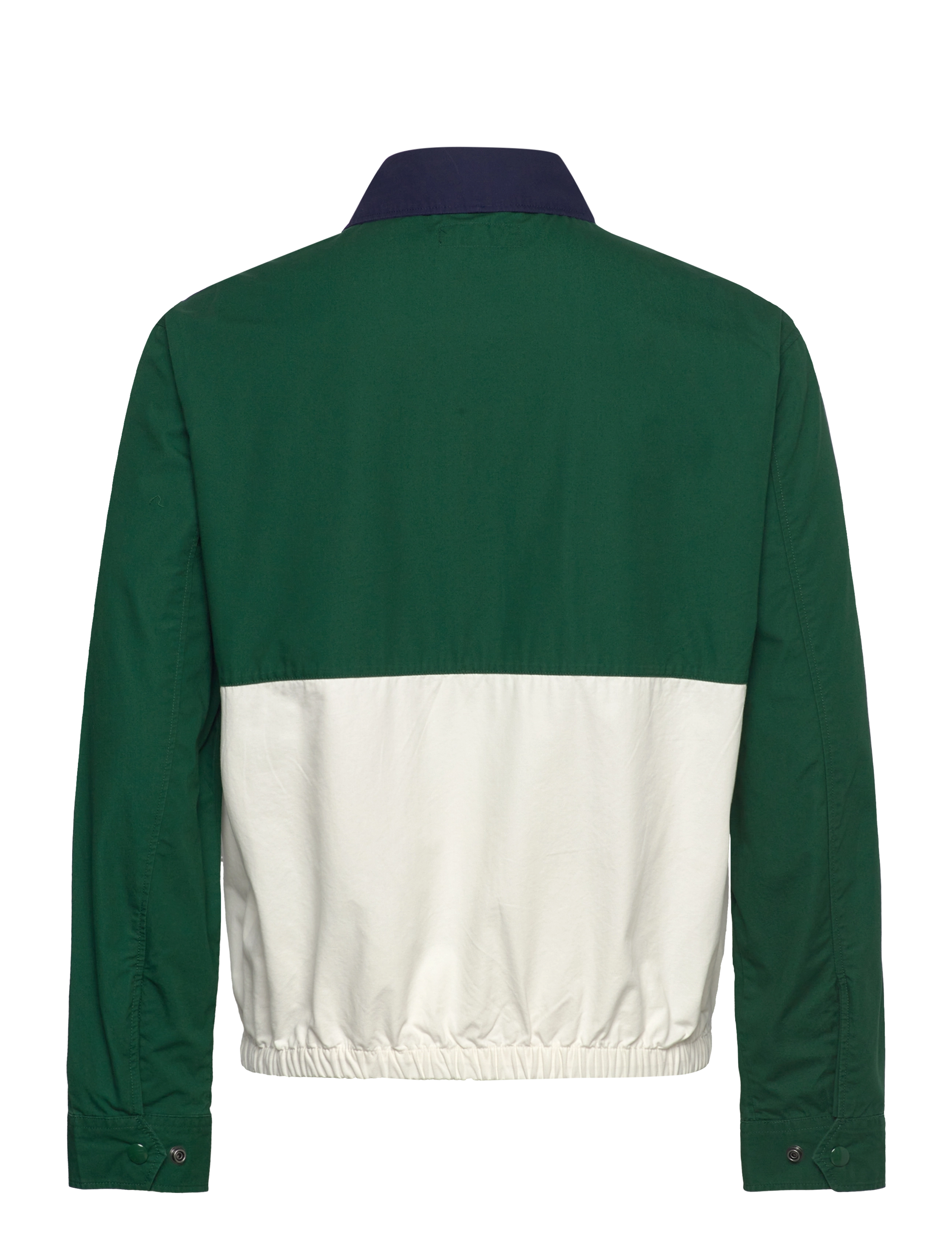 Polo Ralph Lauren - The Bayport Color-Blocked Poplin Jacket - vestes légères use default - new forest multi - 1