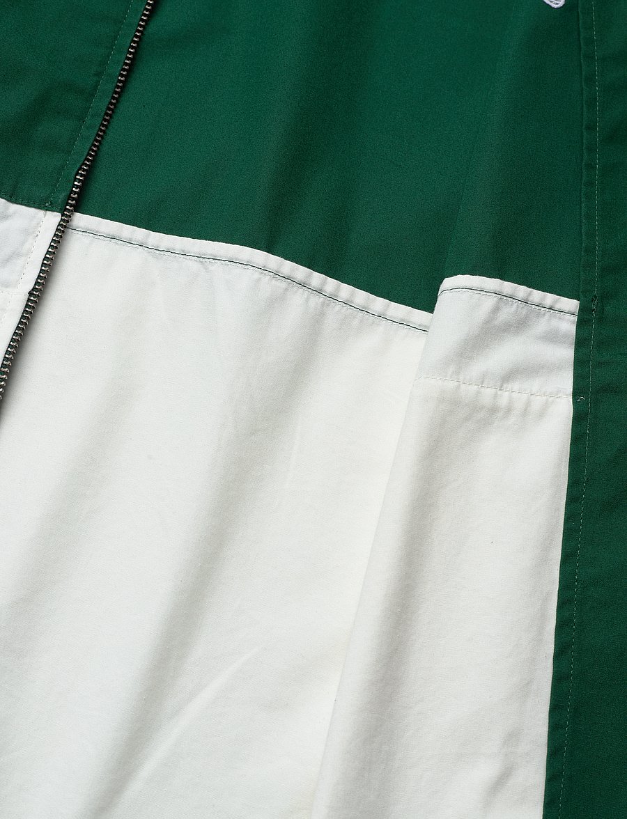 Polo Ralph Lauren - The Bayport Color-Blocked Poplin Jacket - vestes légères use default - new forest multi - 4