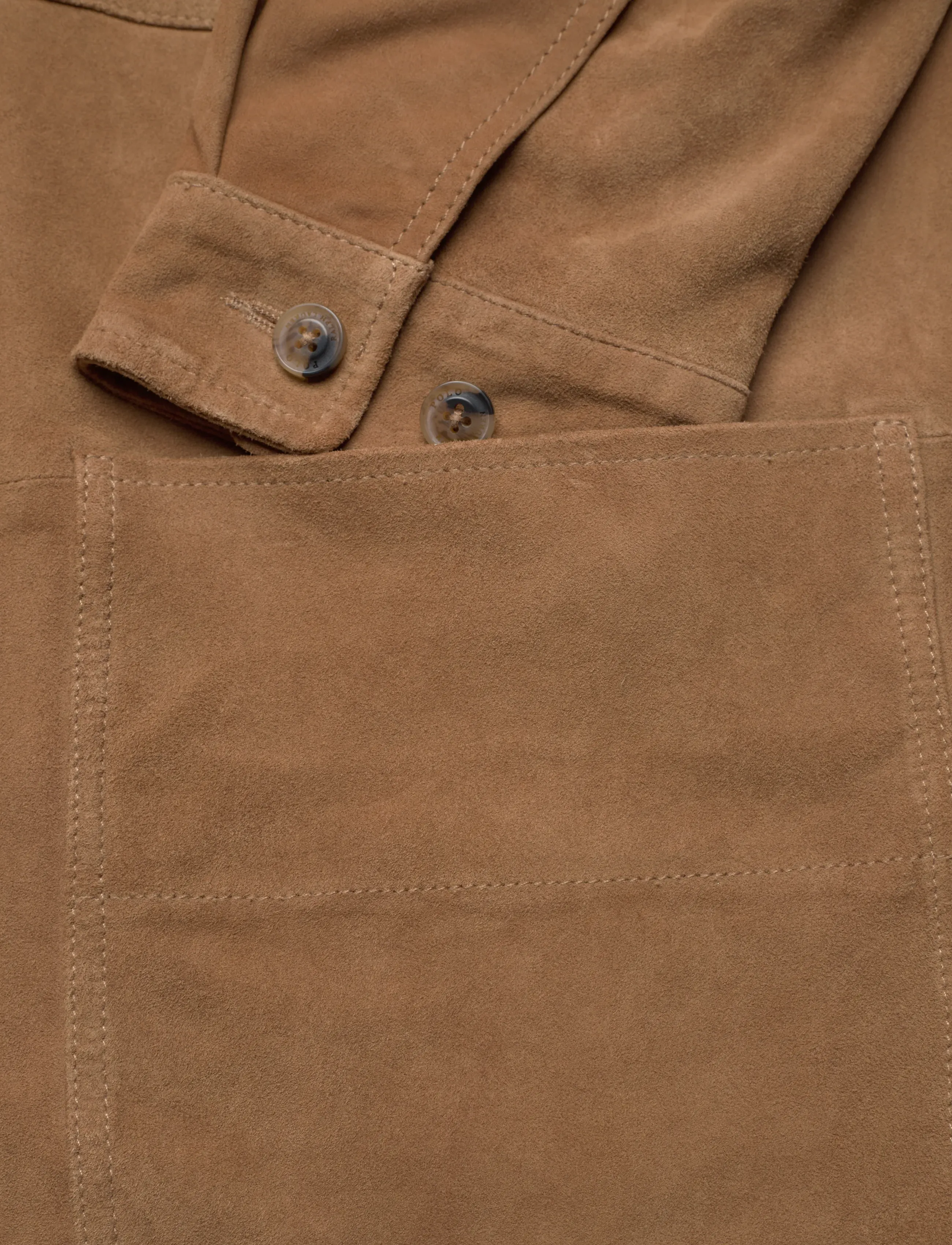Polo Ralph Lauren - Suede Utility Jacket - forårsjakker - cafe brown x - 3