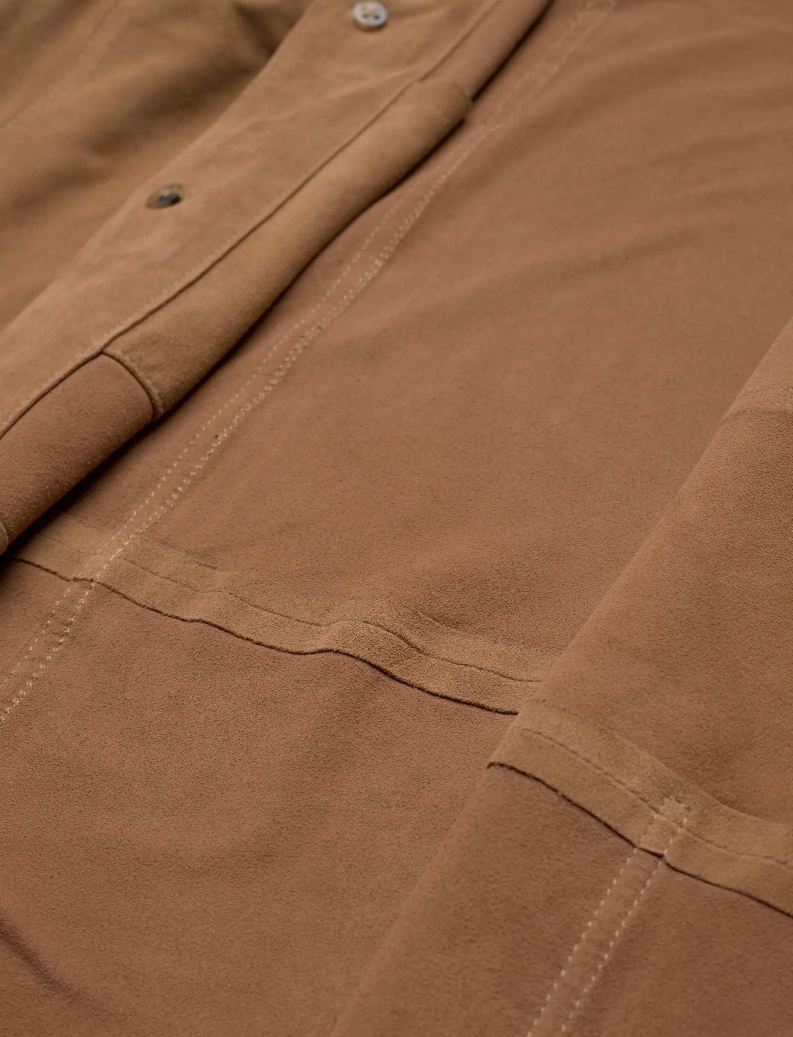 Polo Ralph Lauren - Suede Utility Jacket - forårsjakker - cafe brown x - 4