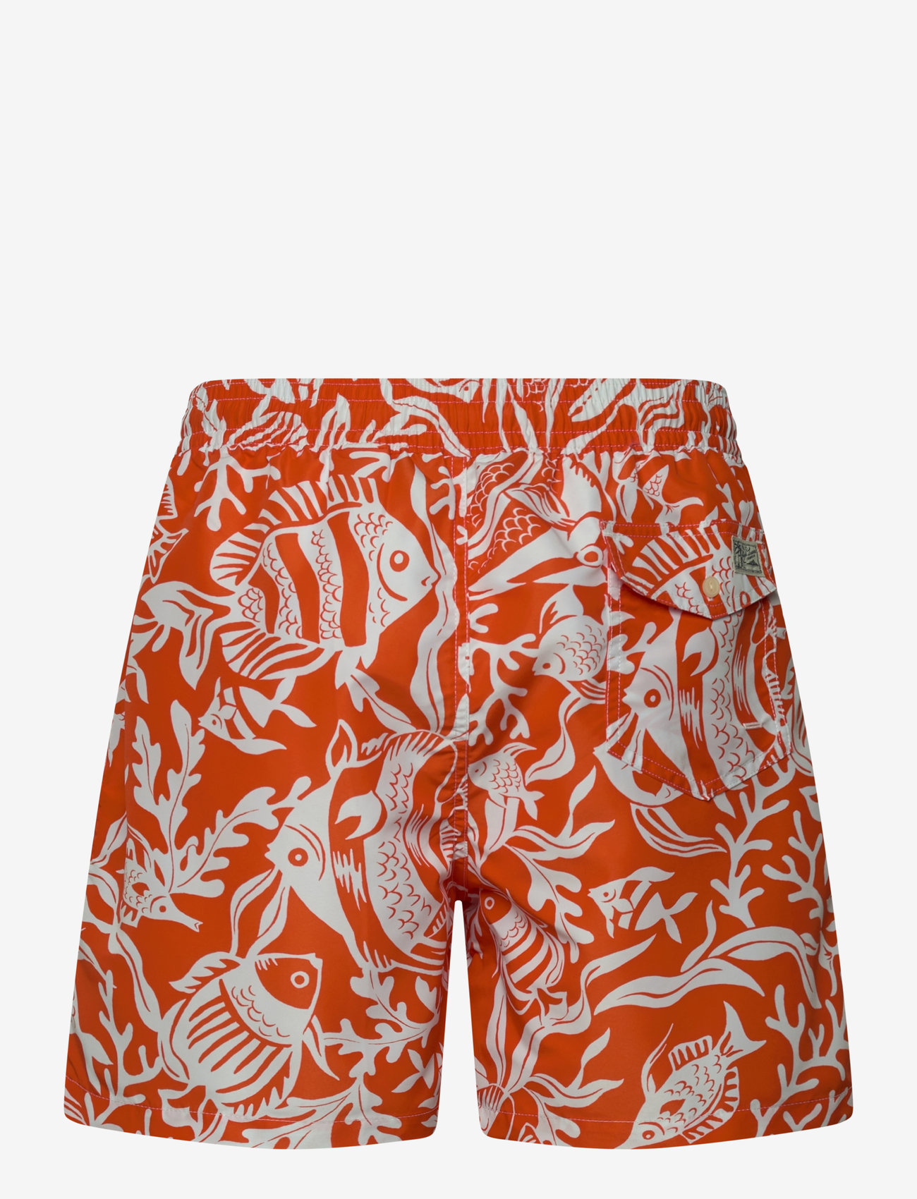 Polo Ralph Lauren - 5.75-Inch Traveler Classic Swim Trunk - badeshorts - fish coral- orang - 1