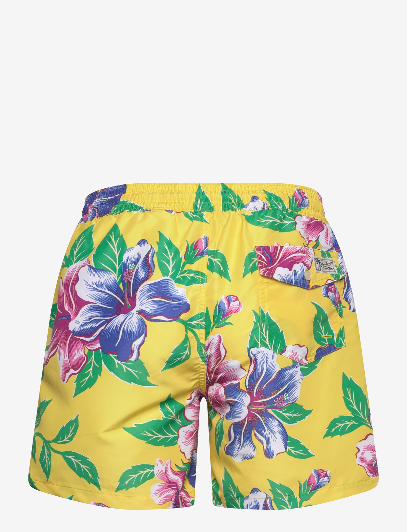 Polo Ralph Lauren - 5.75-Inch Traveler Classic Swim Trunk - uimashortsit - iconic hibiscus- - 1