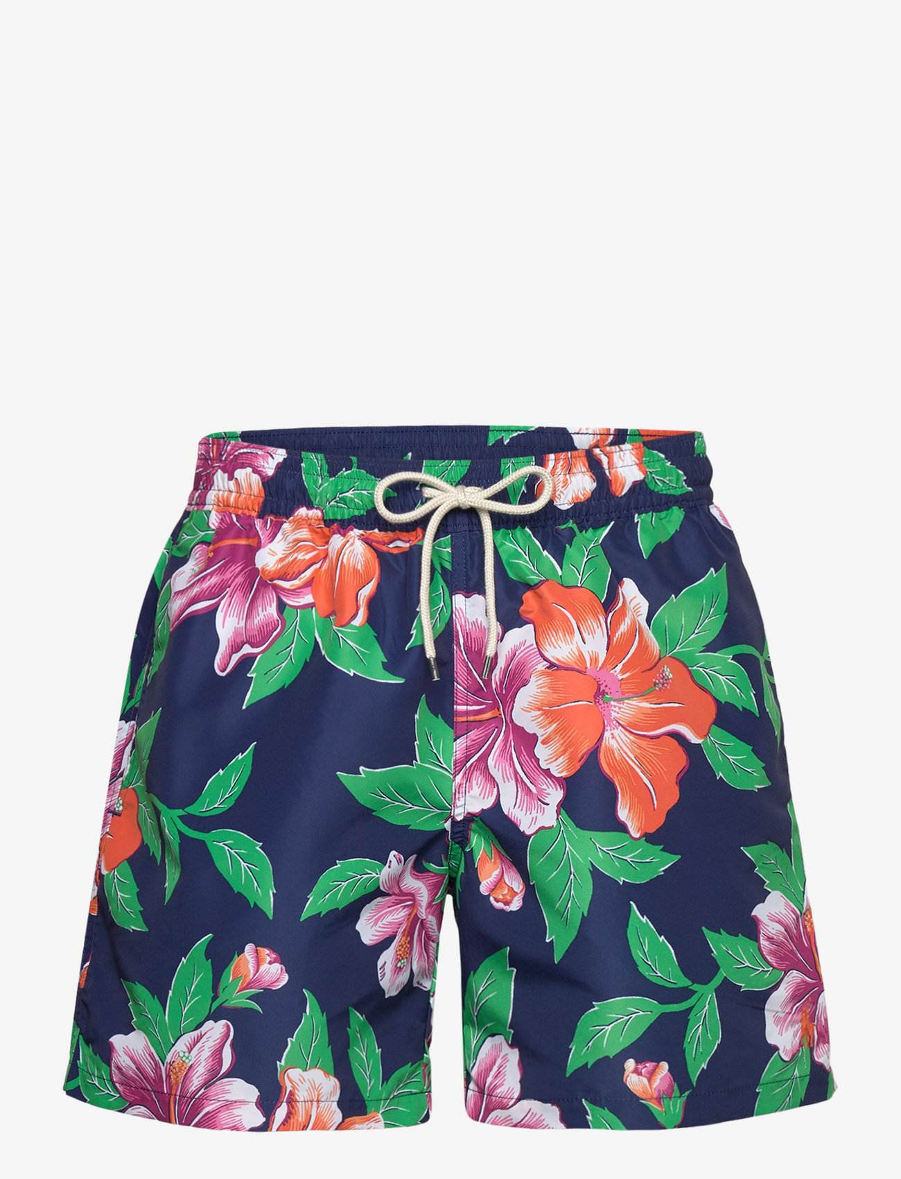 Polo Ralph Lauren - 5.75-Inch Traveler Classic Swim Trunk - swim shorts - iconic hibiscus- - 0
