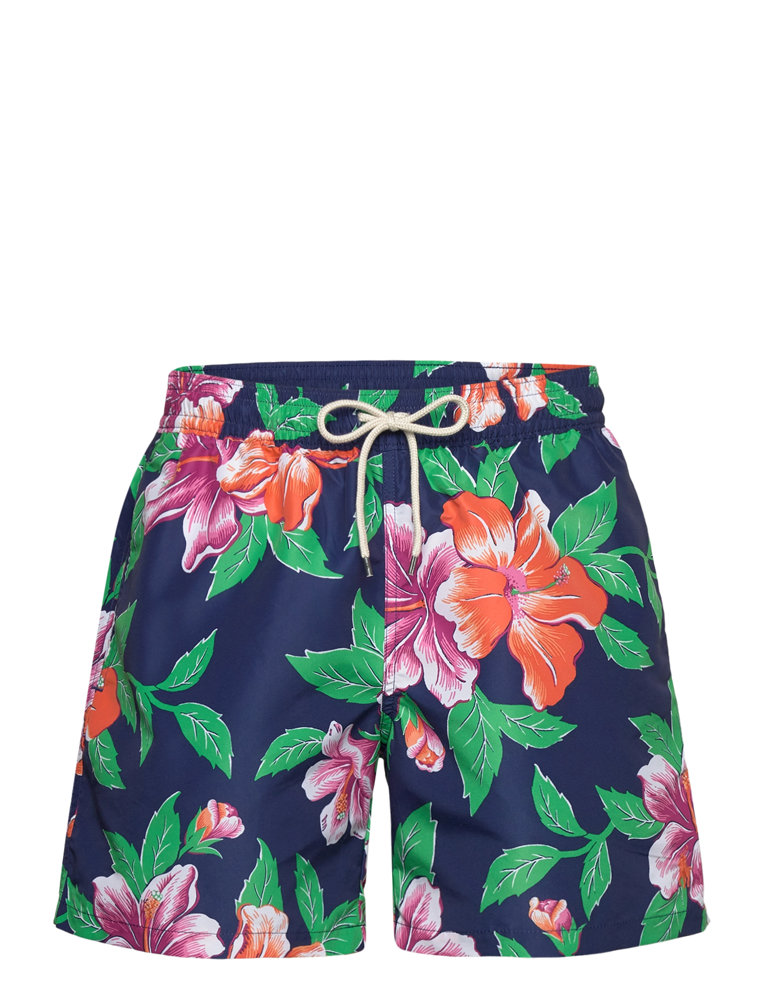 Polo Ralph Lauren 5.75-Inch Traveler Classic Swim Trunk - Bademode - ICONIC HIBISCUS- / navy