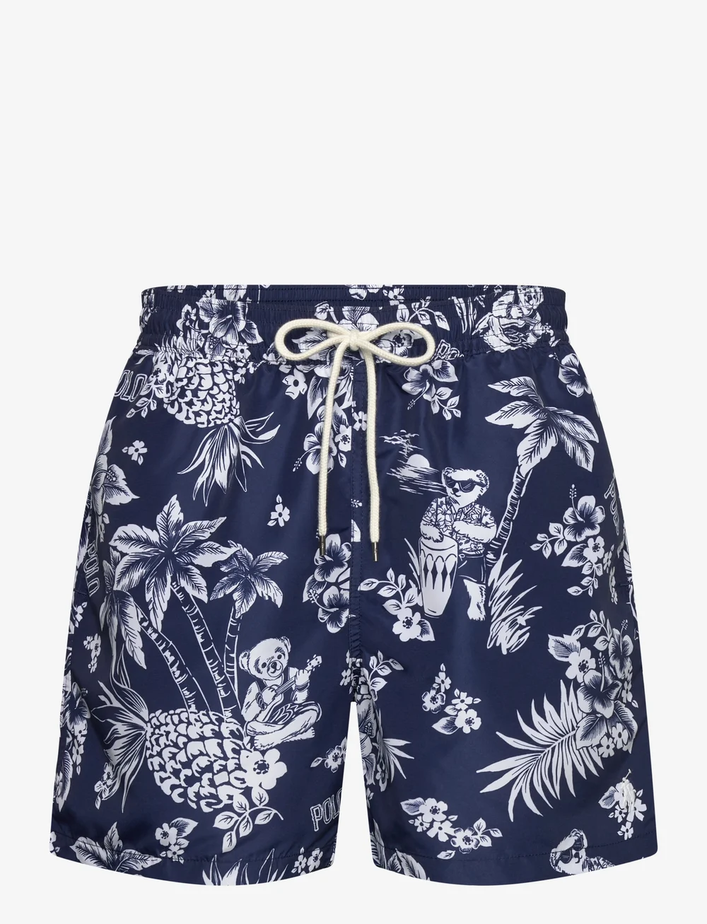Polo Ralph Lauren - 5.75-Inch Traveler Polo Bear Swim Trunk - badehose - two tone bear sp2 - 0