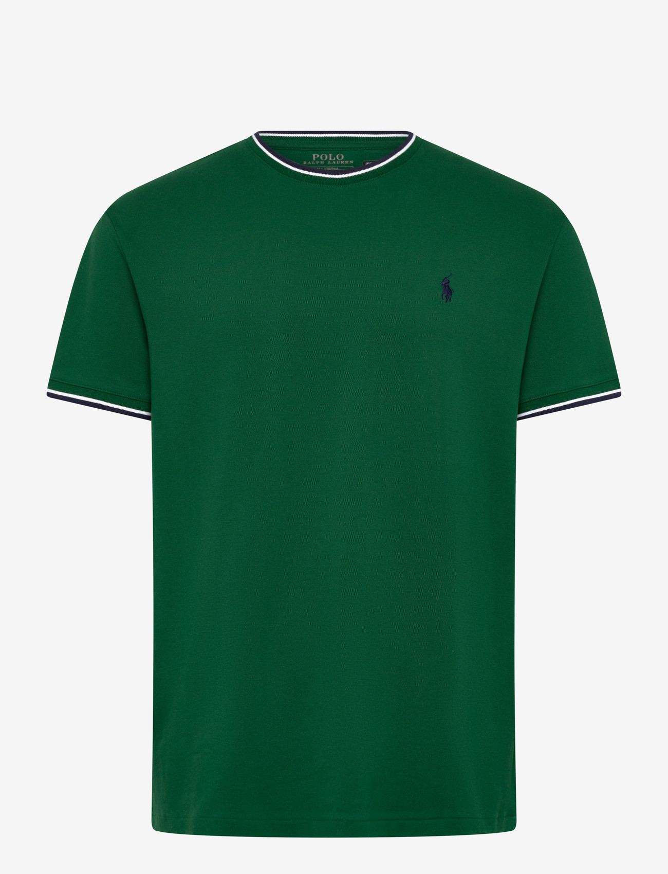 Polo Ralph Lauren - Classic Fit Stretch Mesh T-Shirt - kortærmede t-shirts - new forest/c7927 - 0