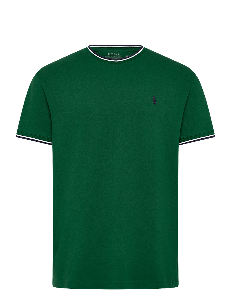 Polo Ralph Lauren - Classic Fit Stretch Mesh T-Shirt - kortærmede t-shirts - new forest/c7927 - 0