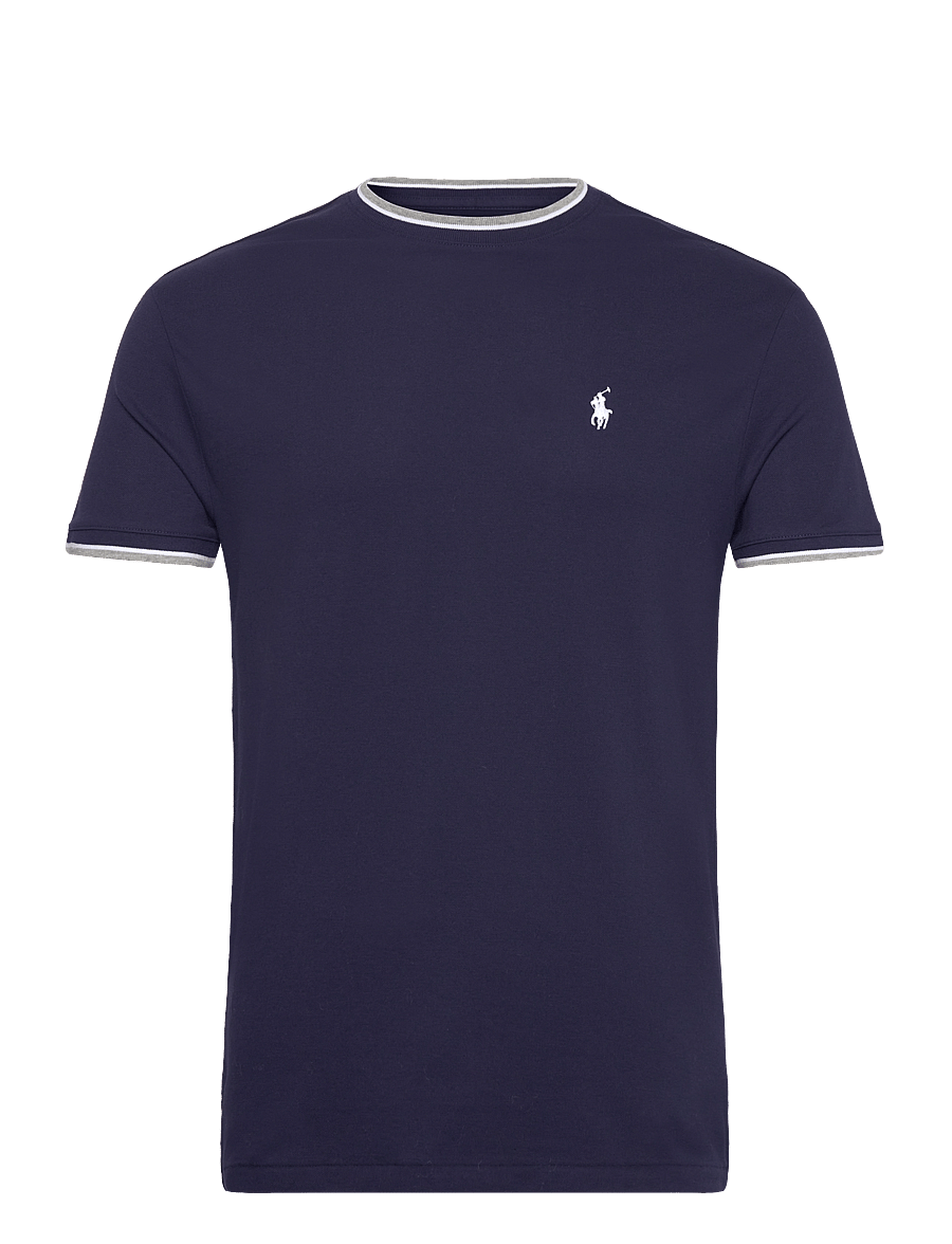 Polo Ralph Lauren - Classic Fit Stretch Mesh T-Shirt - short-sleeved t-shirts - newport navy/c173 - 1