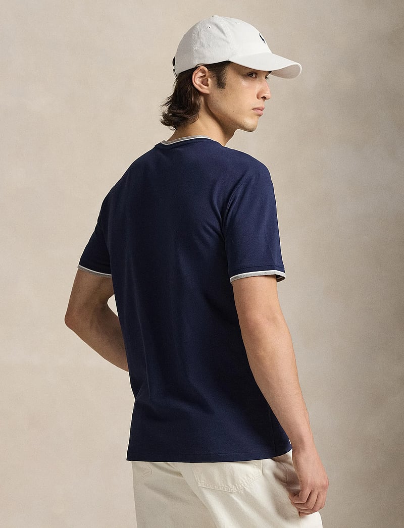 Polo Ralph Lauren - Classic Fit Stretch Mesh T-Shirt - kortärmade t-shirts - newport navy/c173 - 3