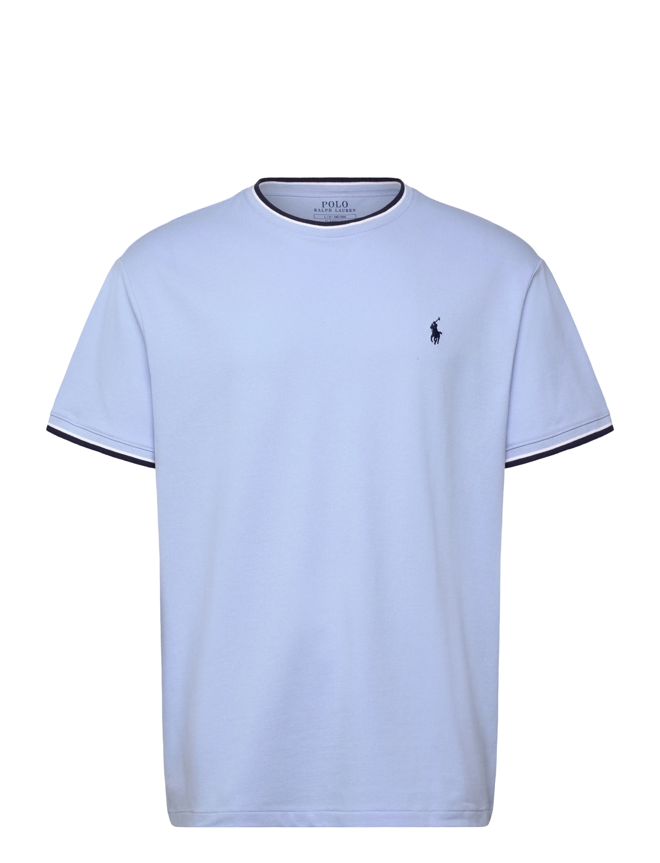 Polo Ralph Lauren Classic Fit Stretch Mesh T-Shirt - Kurzärmelig - OFFICE BLUE/C7927 / blue