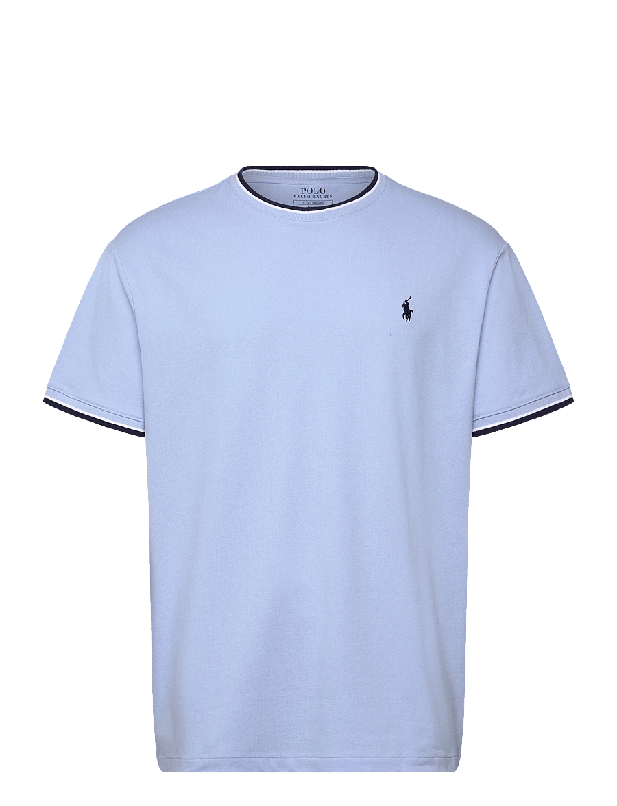 Polo Ralph Lauren - Classic Fit Stretch Mesh T-Shirt - short-sleeved t-shirts - office blue/c7927 - 1