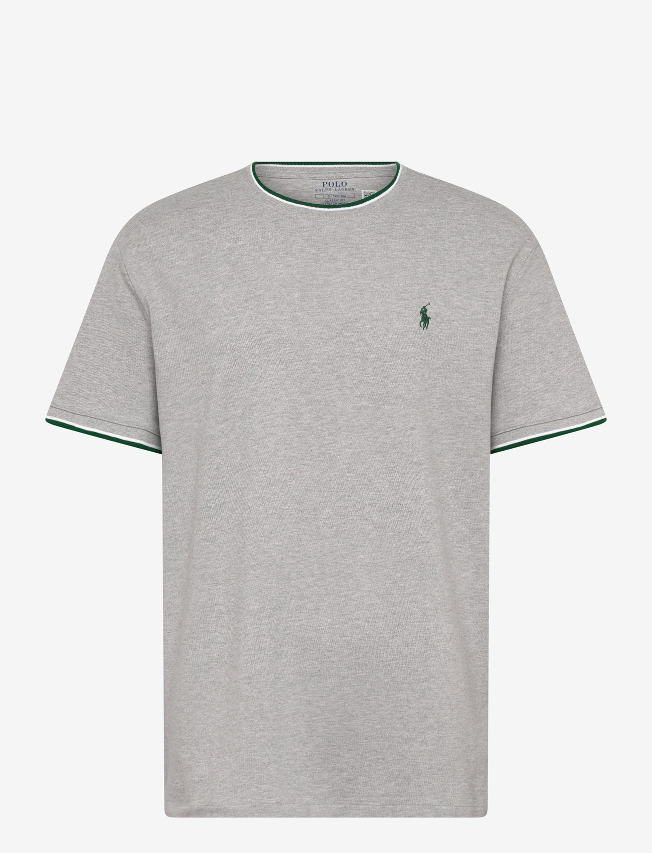 Polo Ralph Lauren - Classic Fit Stretch Mesh T-Shirt - lühikeste varrukatega t-särgid - spring heather/c5 - 0