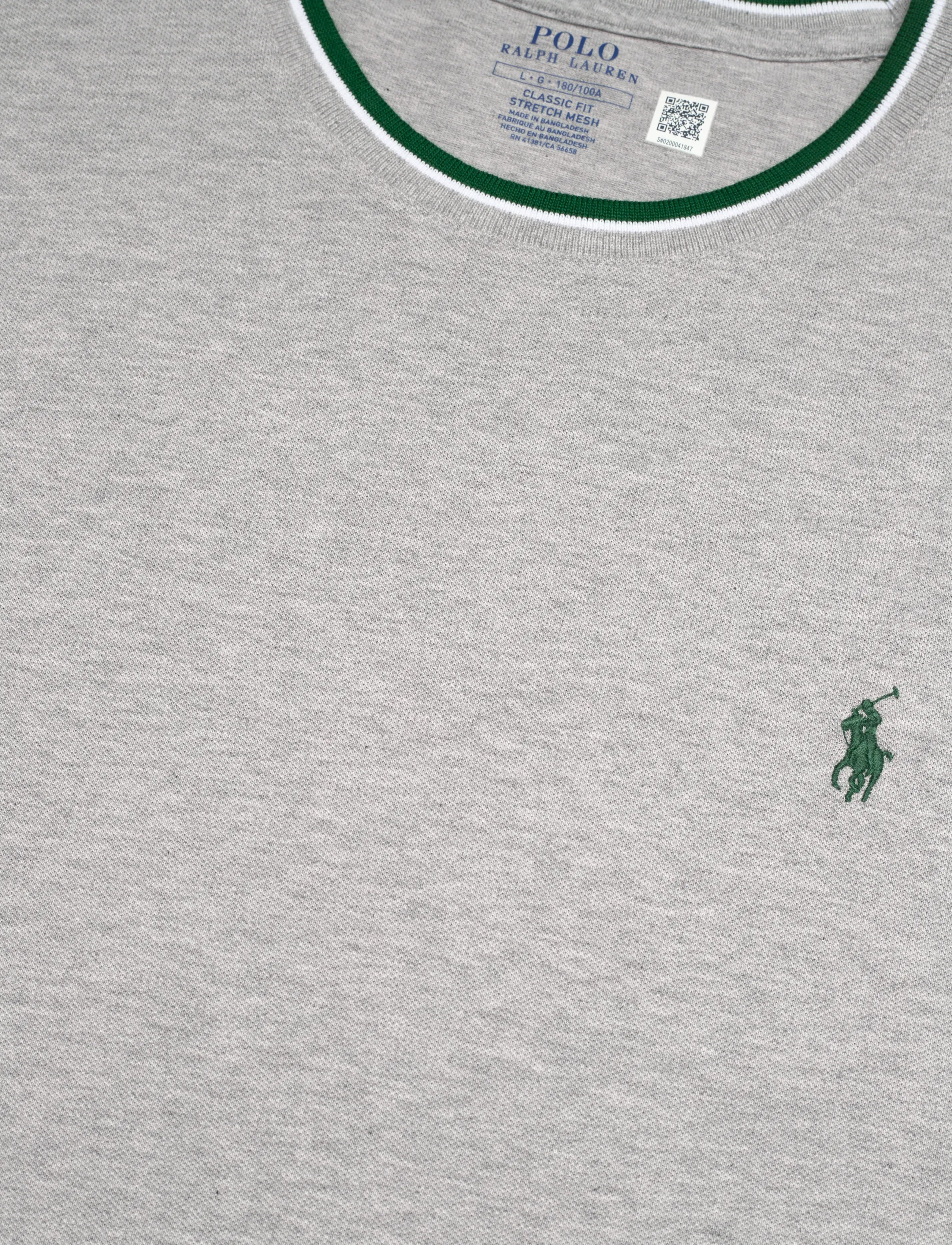 Polo Ralph Lauren - Classic Fit Stretch Mesh T-Shirt - kortærmede t-shirts - spring heather/c5 - 2