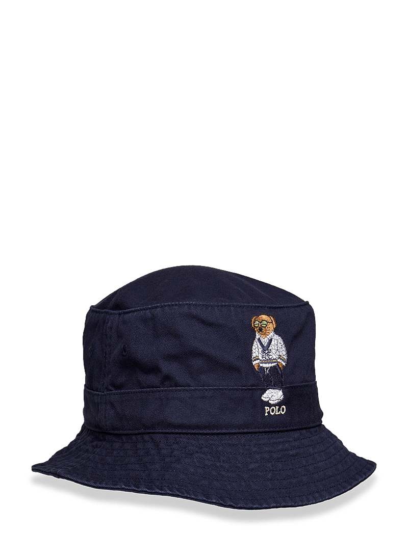 Polo Ralph Lauren - Polo Bear Twill Bucket Hat - newport navy - 0