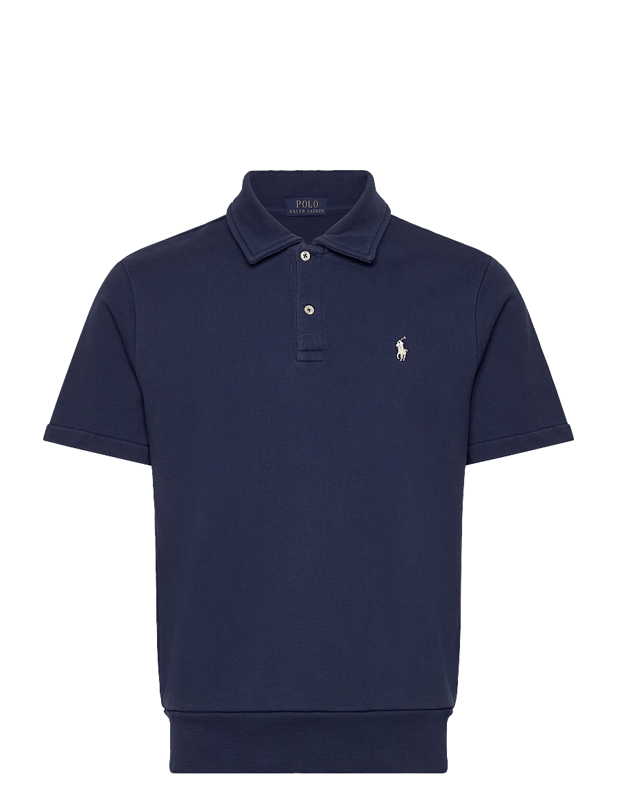 Polo Ralph Lauren - Loopback Fleece Polo-Collar Sweatshirt - cruise navy - 0