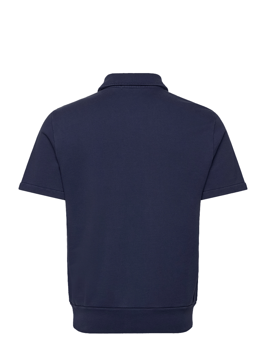 Polo Ralph Lauren - Loopback Fleece Polo-Collar Sweatshirt - cruise navy - 1