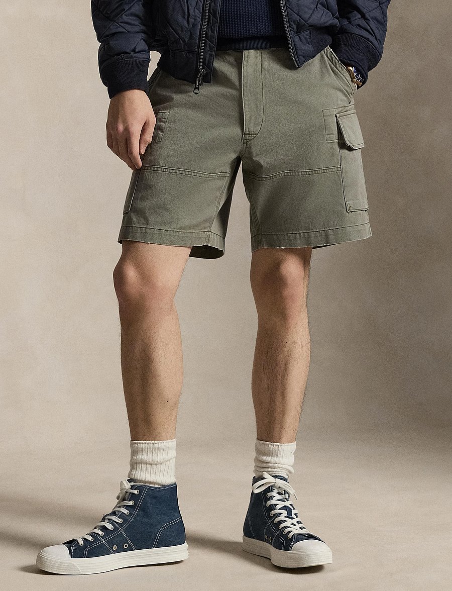 Polo Ralph Lauren - 8-Inch Gellar Relaxed Twill Cargo Short - cargoshorts - mountain green - 0