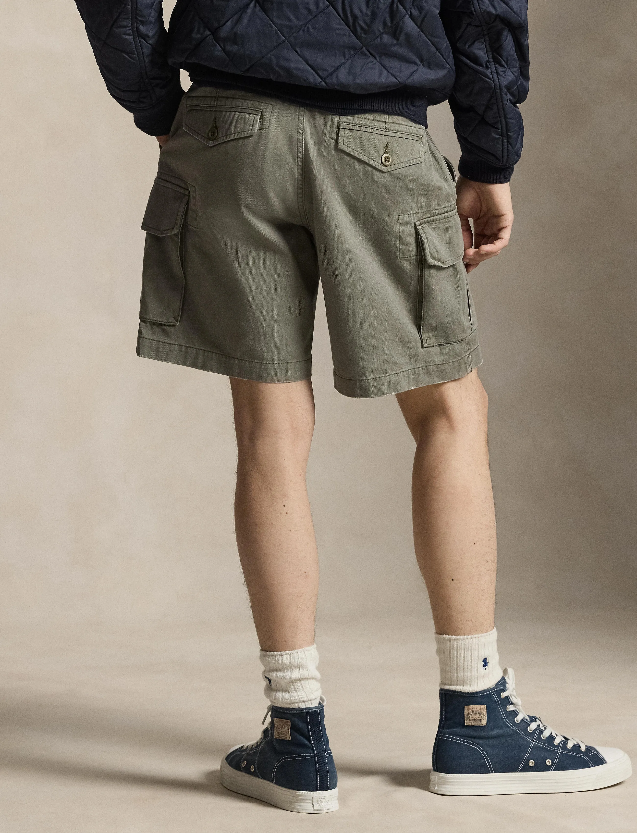 Polo Ralph Lauren - 8-Inch Gellar Relaxed Twill Cargo Short - cargo shorts - mountain green - 3
