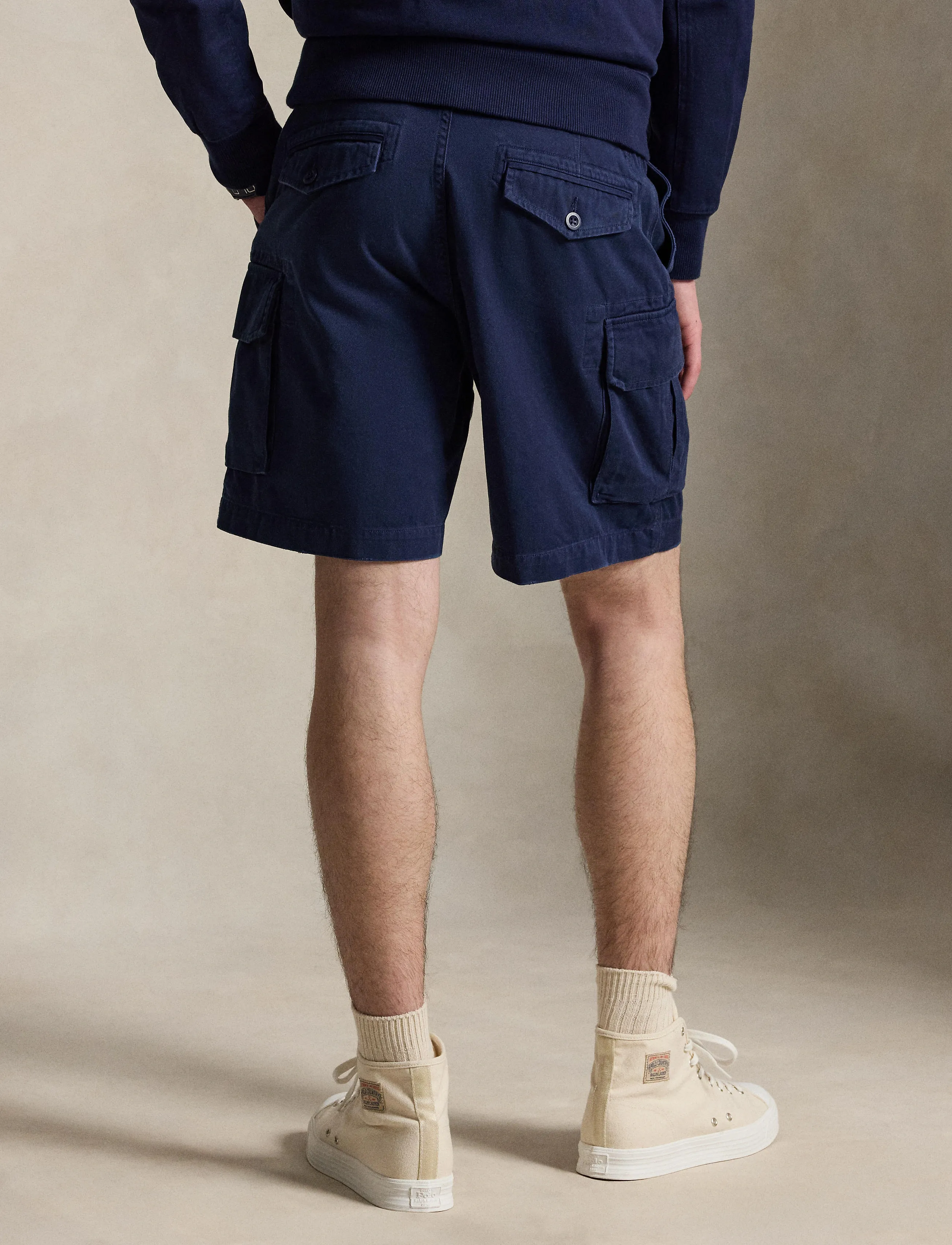Polo Ralph Lauren - 8-Inch Gellar Relaxed Twill Cargo Short - cargo shorts - newport navy - 3