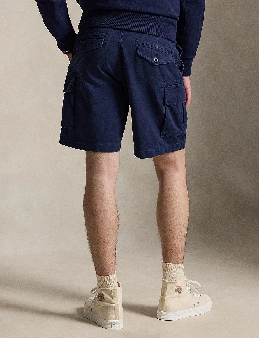 Polo Ralph Lauren - 8-Inch Gellar Relaxed Twill Cargo Short - cargo shorts - newport navy - 3
