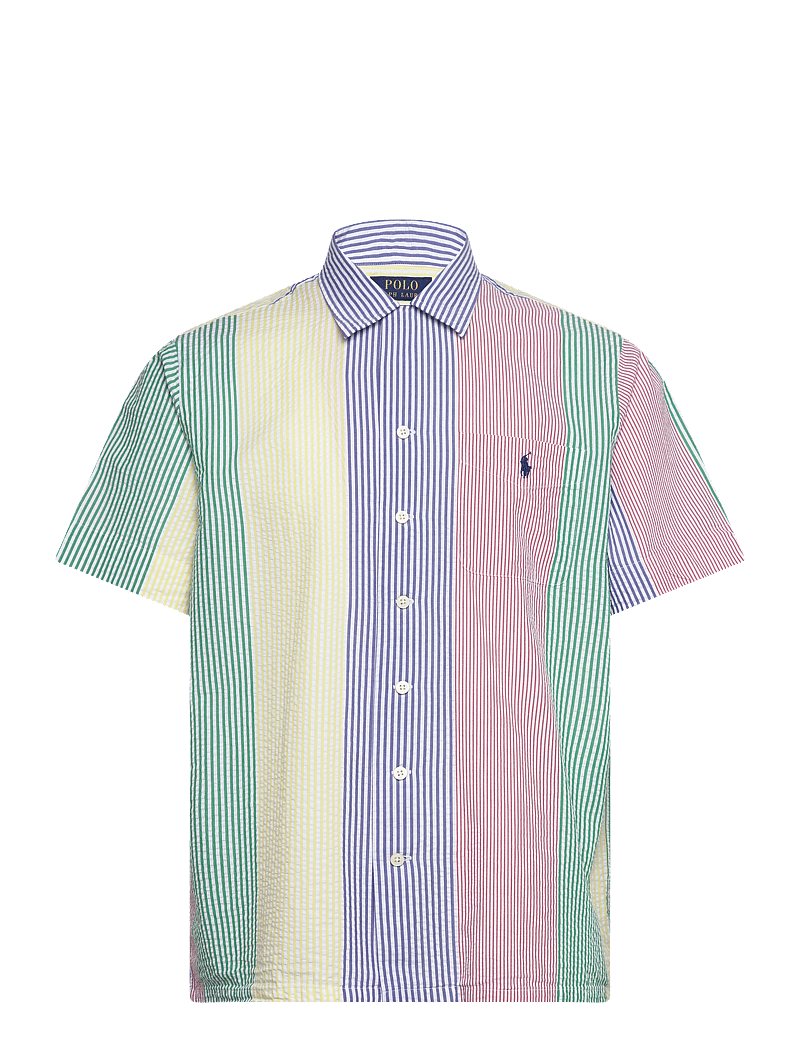 Polo Ralph Lauren - Classic Striped Seersucker Camp Shirt - basic skjorter - 5011 multi stripe - 0