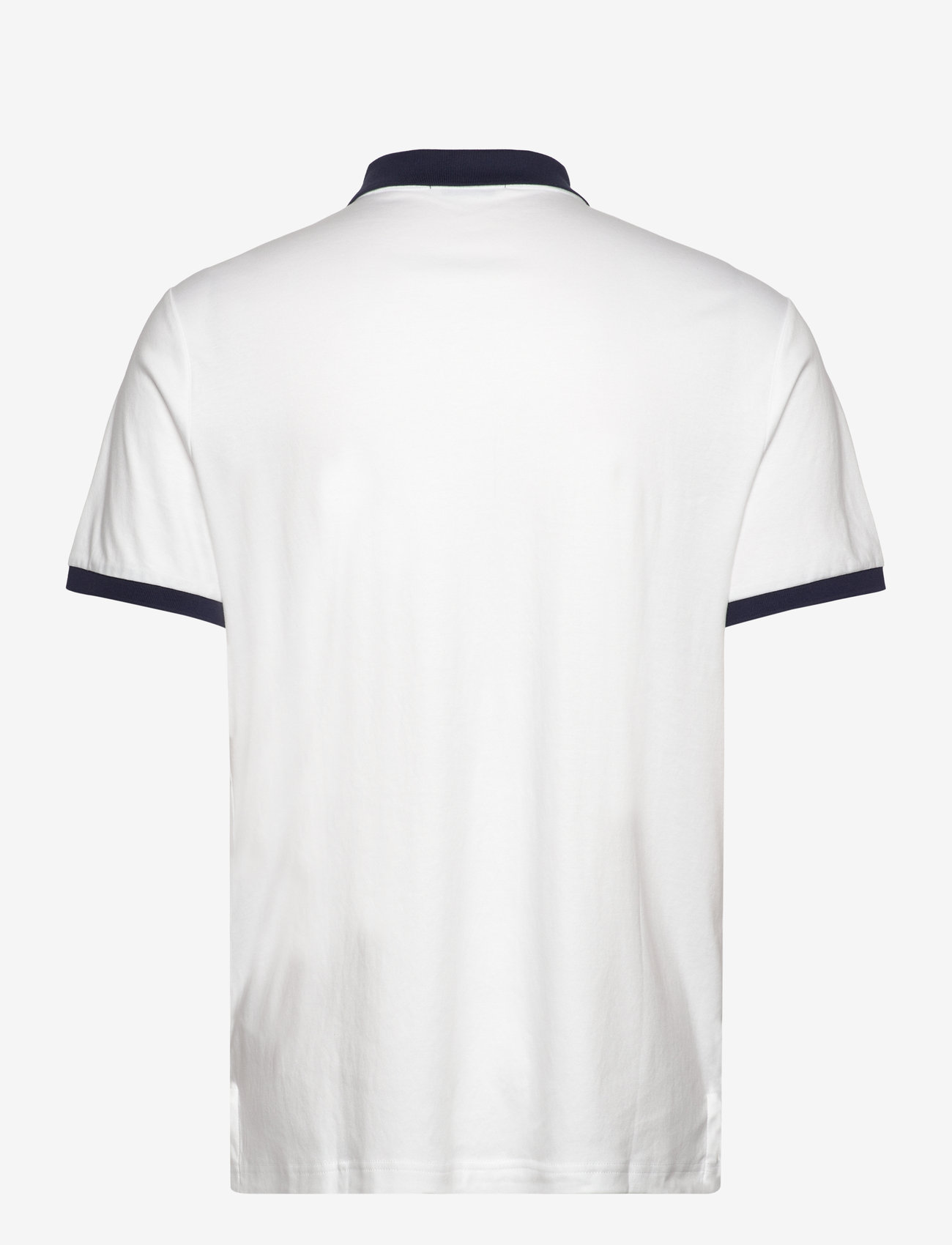 Polo Ralph Lauren - Classic Fit Print Mesh Polo Shirt - white multi - 1