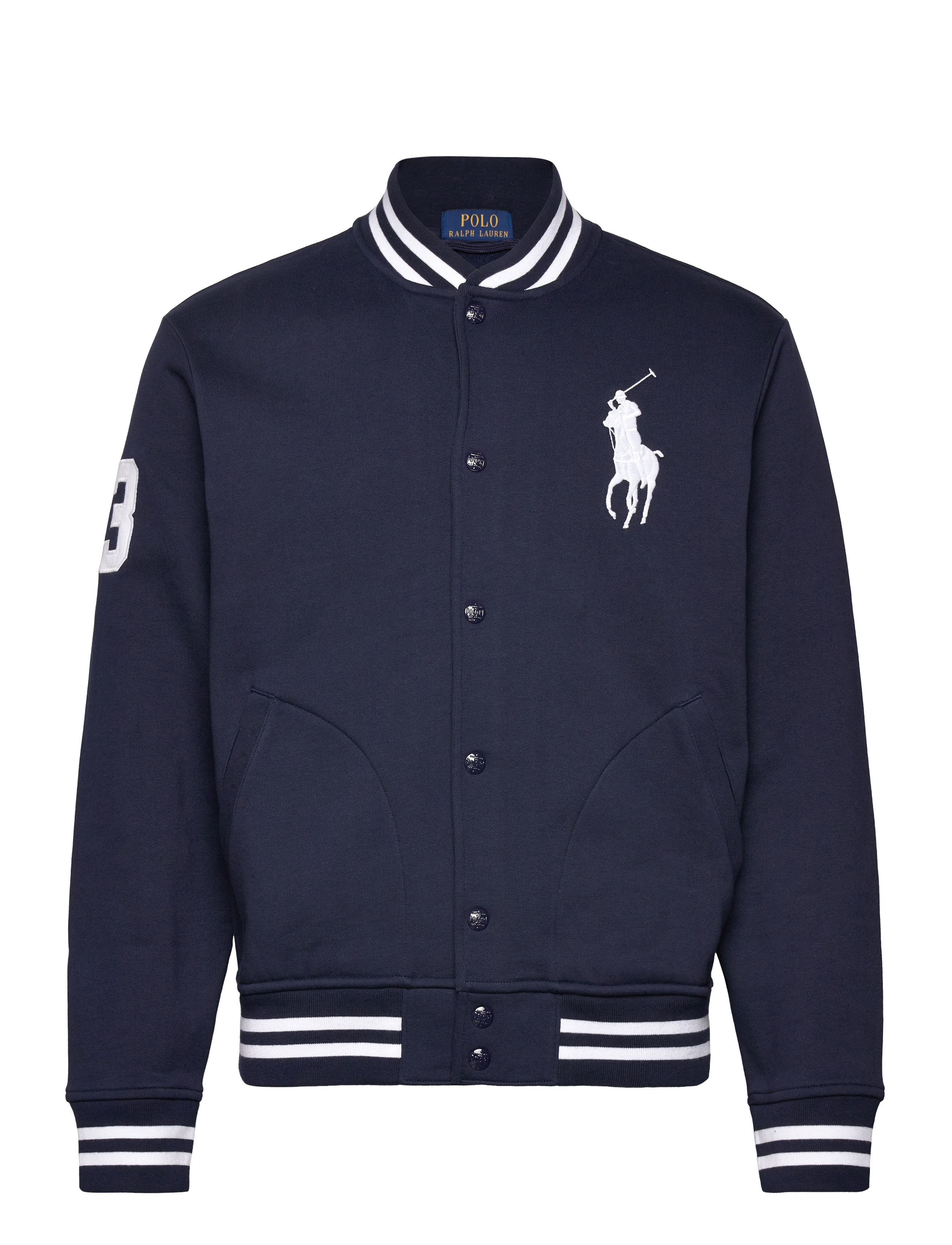 POLO Ralph LAUREN ジャケット Polo Ralph Lauren Big Pony Fleece Baseball Jacket (RAF710964456
