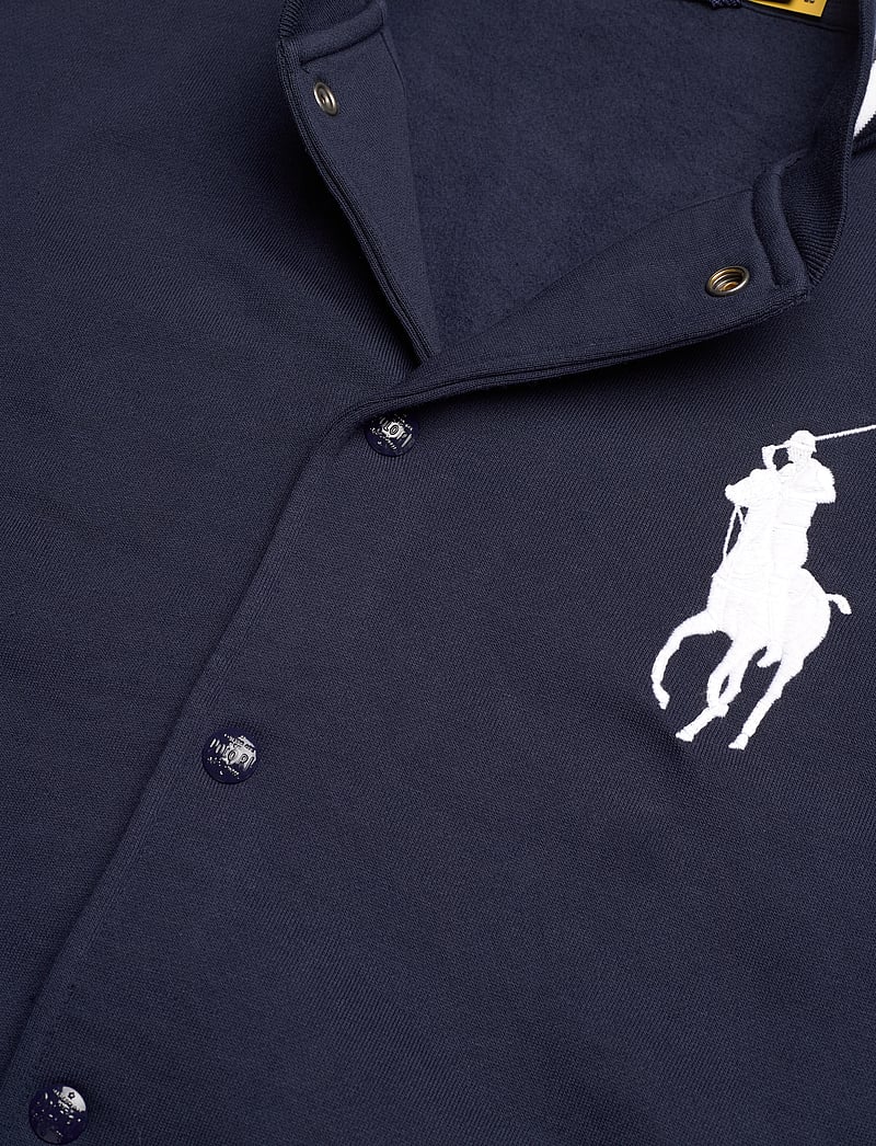 Polo Ralph Lauren - Big Pony Fleece Baseball Jacket - kolledžijakid - cruise navy - 2