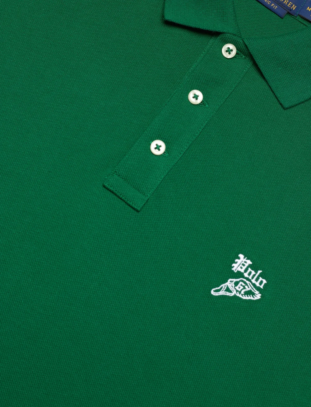 Polo Ralph Lauren - 20/1 MESH-SSL-PSH - kortärmade pikéer - tennis green - 2