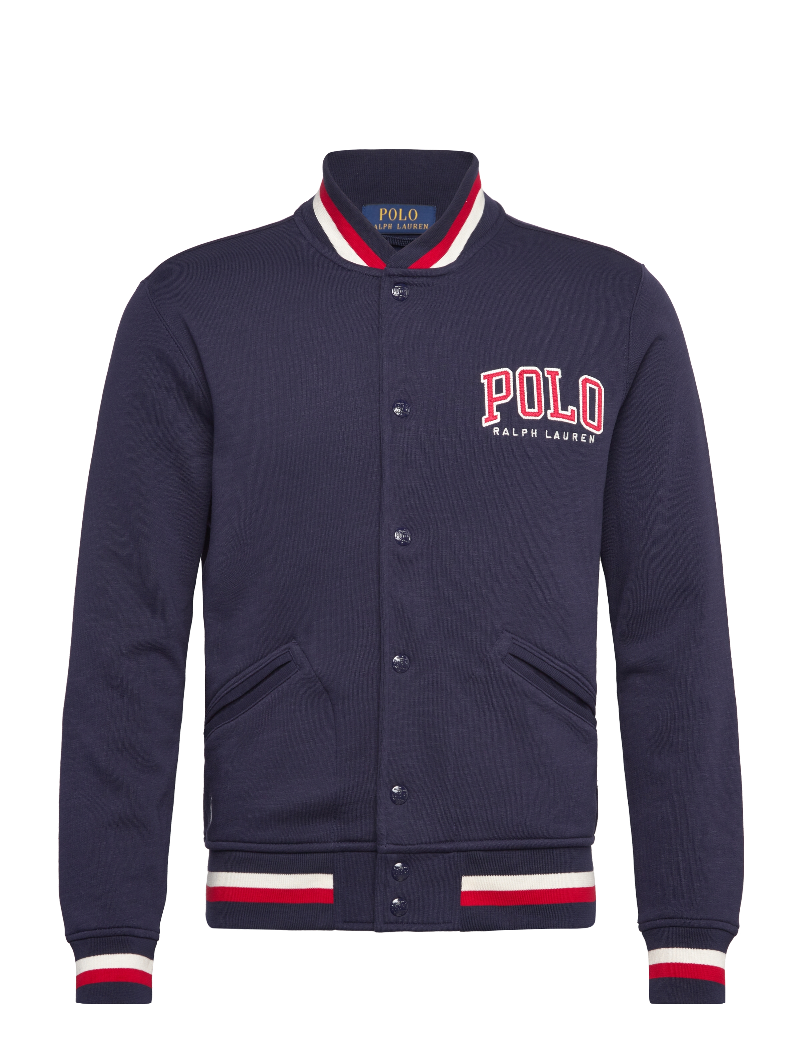 Polo Ralph Lauren Letterman-Logo Fleece Baseball Jacket - Varsity-Jacken - CRUISE  NAVY / navy