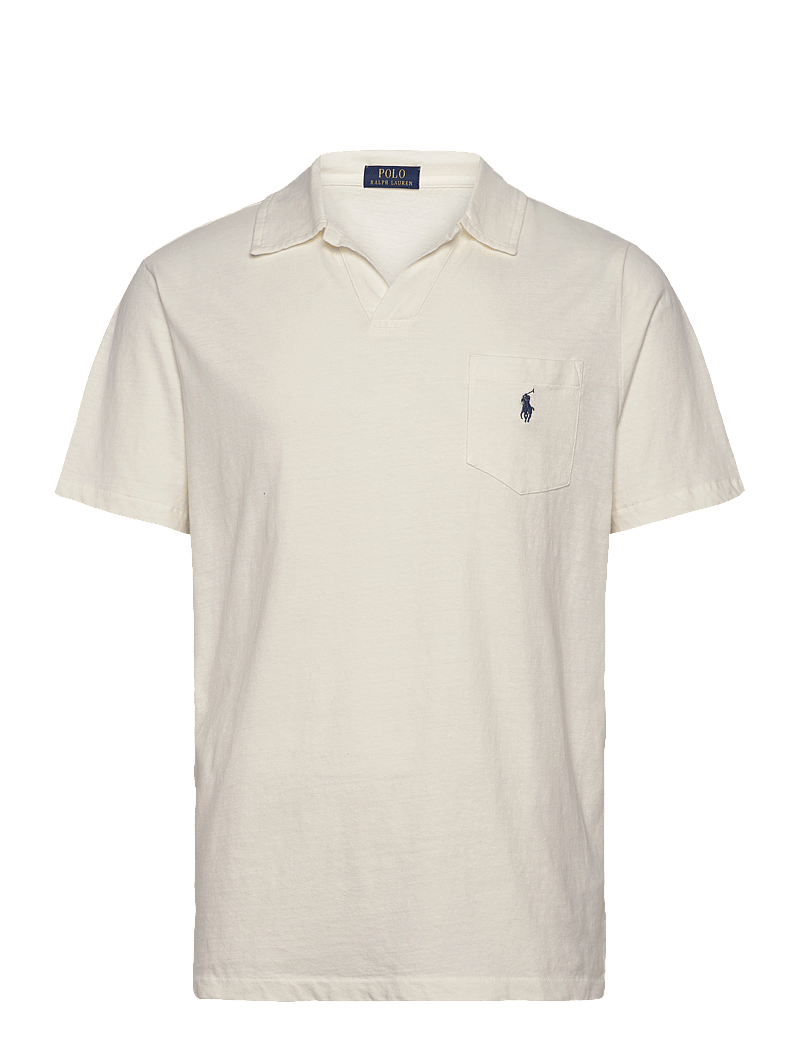 Polo Ralph Lauren - Standard Fit Cotton-Linen Polo Shirt - kortærmede poloer - nevis - 0