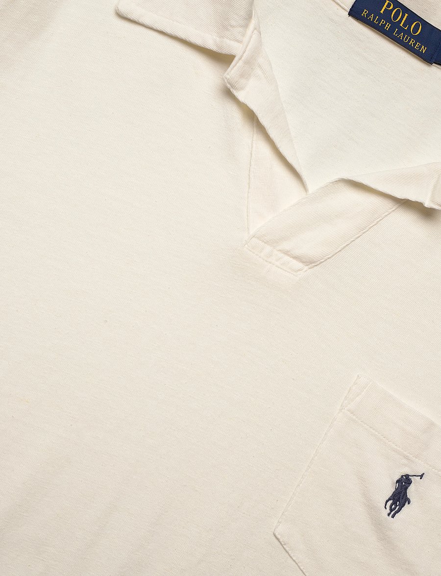 Polo Ralph Lauren - Standard Fit Cotton-Linen Polo Shirt - kurzärmelig - nevis - 2