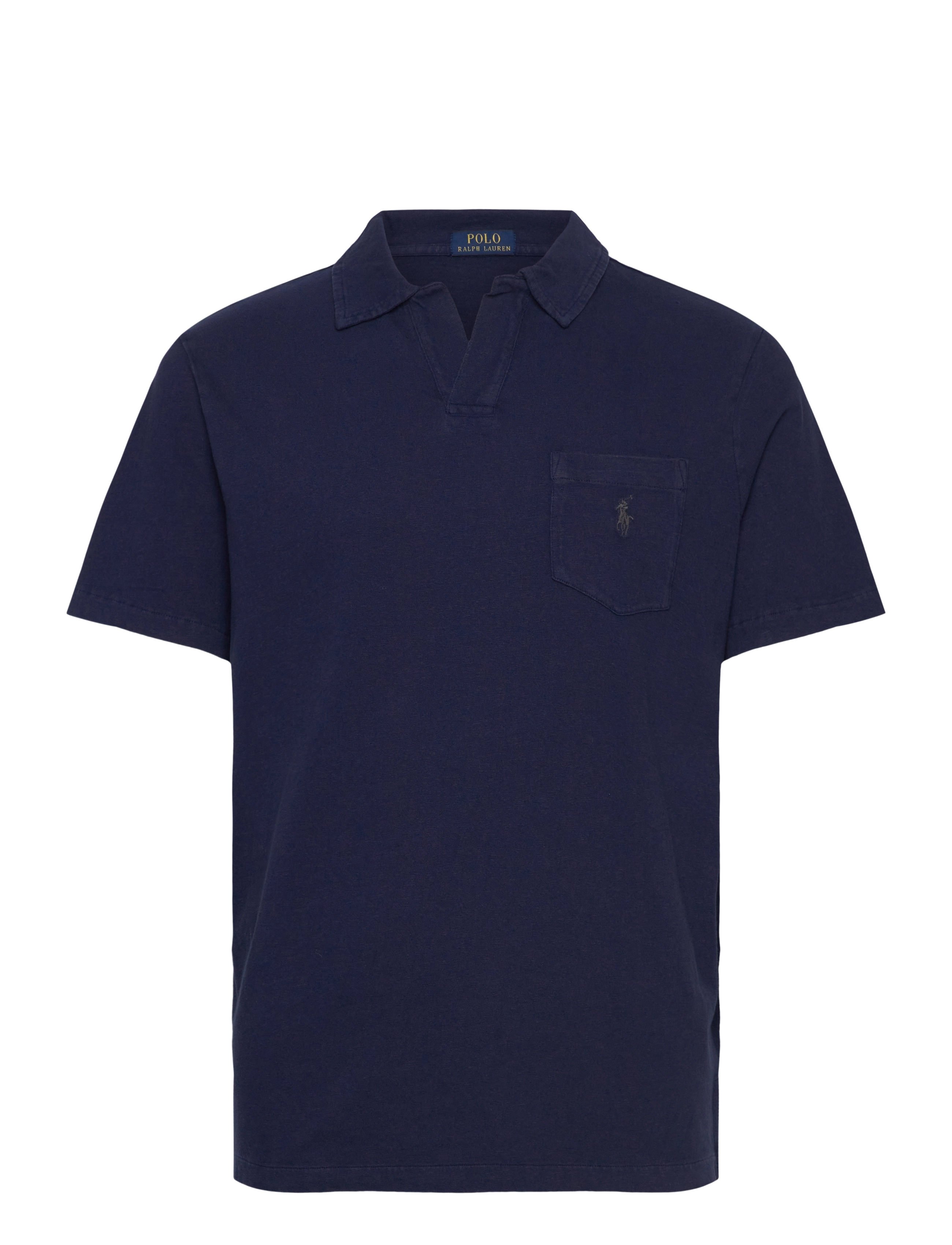 Polo Ralph Lauren - Standard Fit Cotton-Linen Polo Shirt - polo marškinėliai trumpomis rankovėmis - newport navy - 0