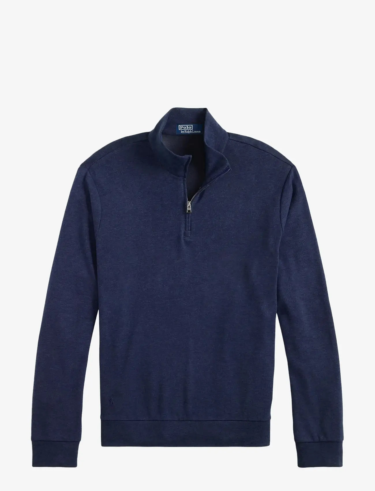 Polo Ralph Lauren - Textured Double-Knit Pullover - džemperiai su trumpu užtrauktuku - spring navy hthr - 1