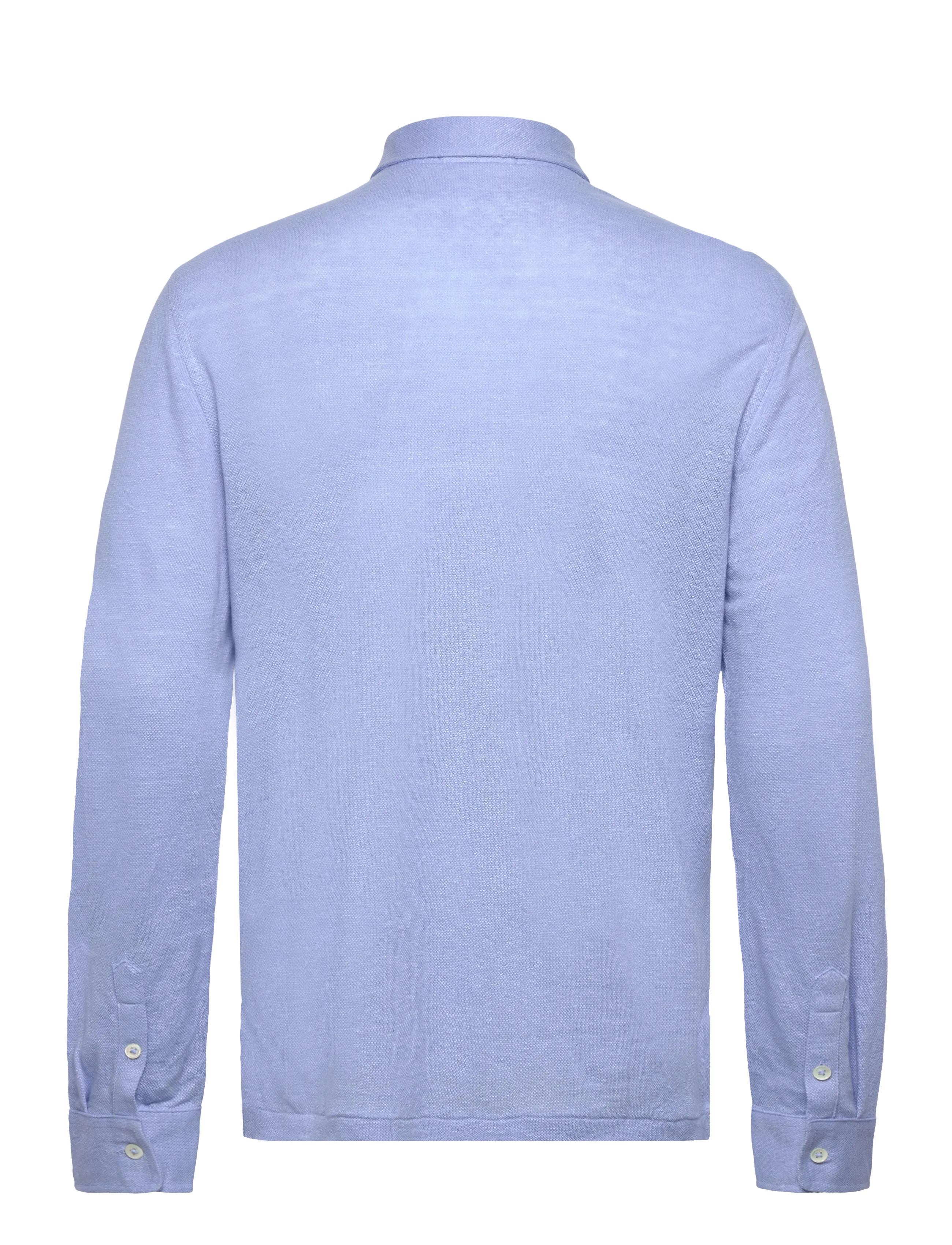 Polo Ralph Lauren - LINEN PIQUE-LSL-PSH - dress shirt blue - 1