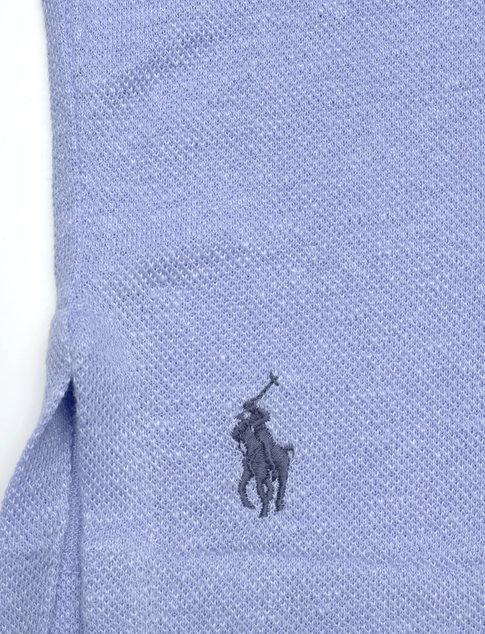 Polo Ralph Lauren - LINEN PIQUE-LSL-PSH - long-sleeved polos - dress shirt blue - 3
