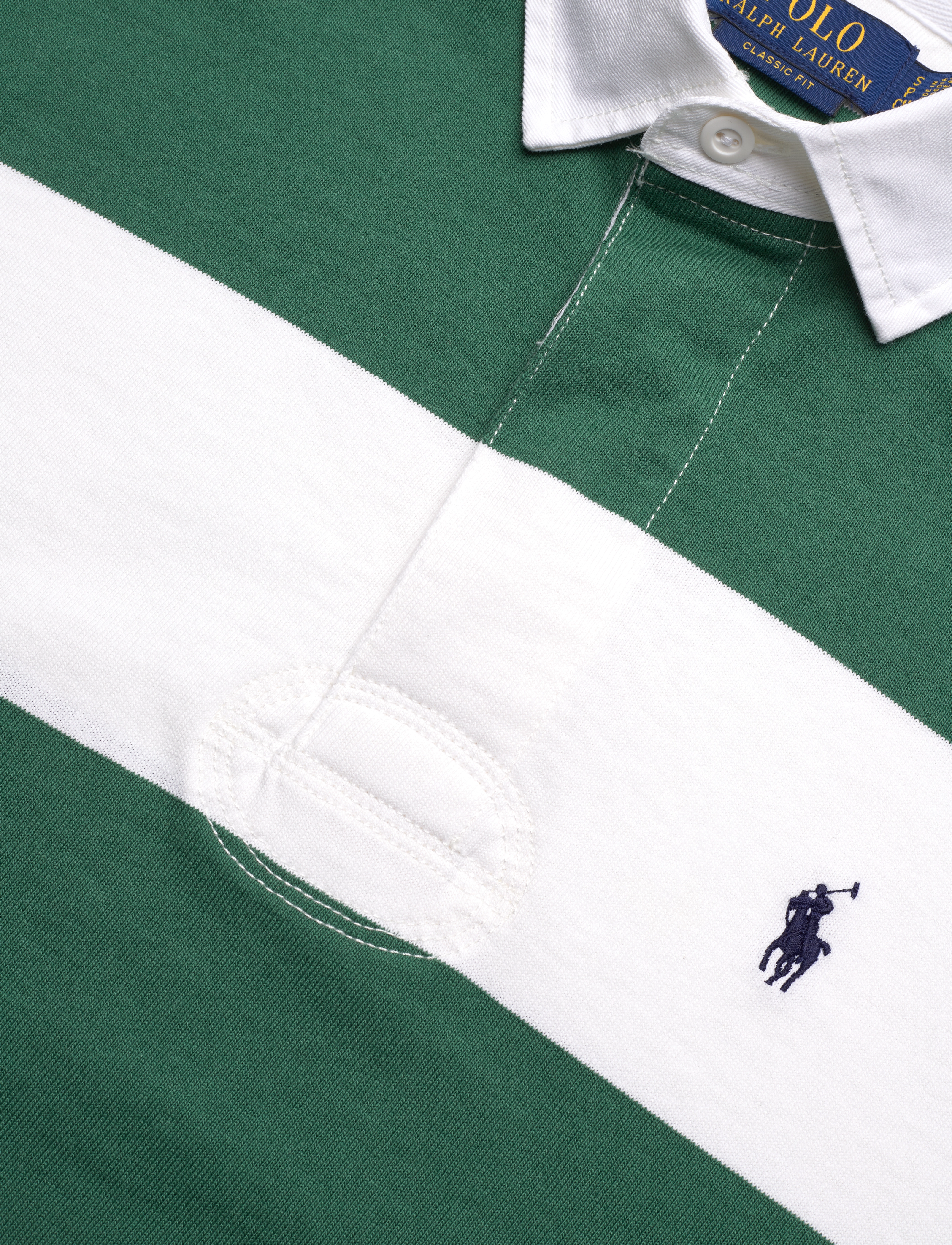 Polo Ralph Lauren - Classic Fit Short-Sleeve Rugby Shirt - kortærmede poloer - antique green/oxf - 2