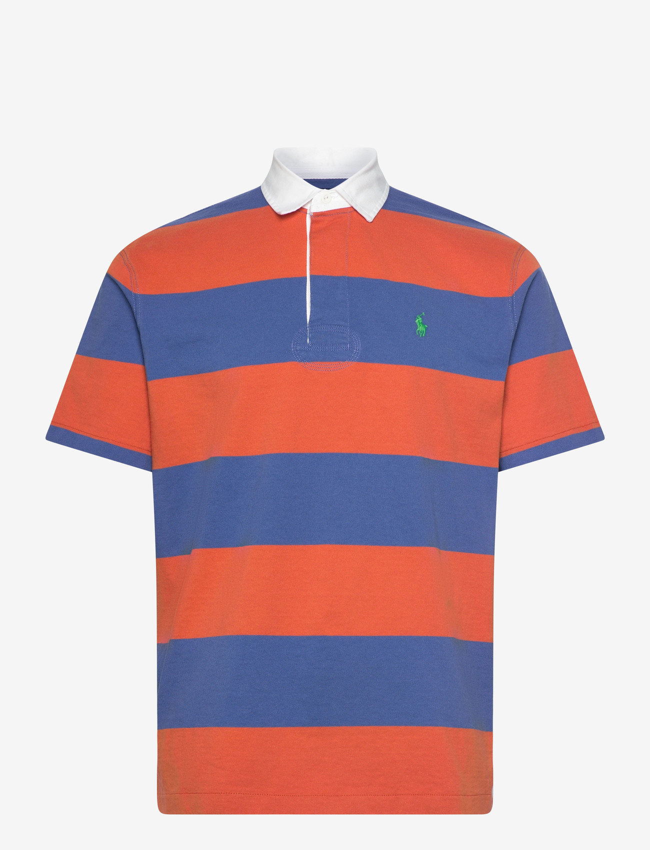 Polo Ralph Lauren - Classic Fit Short-Sleeve Rugby Shirt - kurzärmelig - solar sky/modern - 0