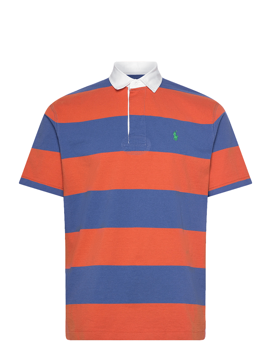 Polo Ralph Lauren - Classic Fit Short-Sleeve Rugby Shirt - kortærmede poloer - solar sky/modern - 1