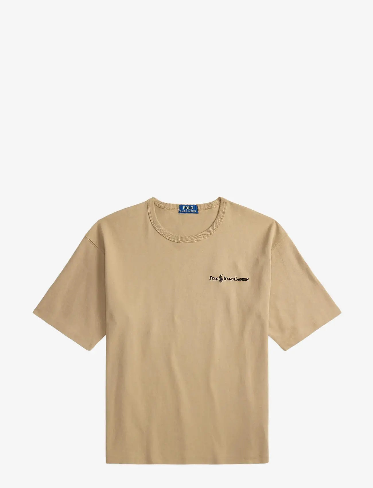 Polo Ralph Lauren - Relaxed Fit Logo Jersey T-Shirt - short-sleeved t-shirts - surrey tan - 1