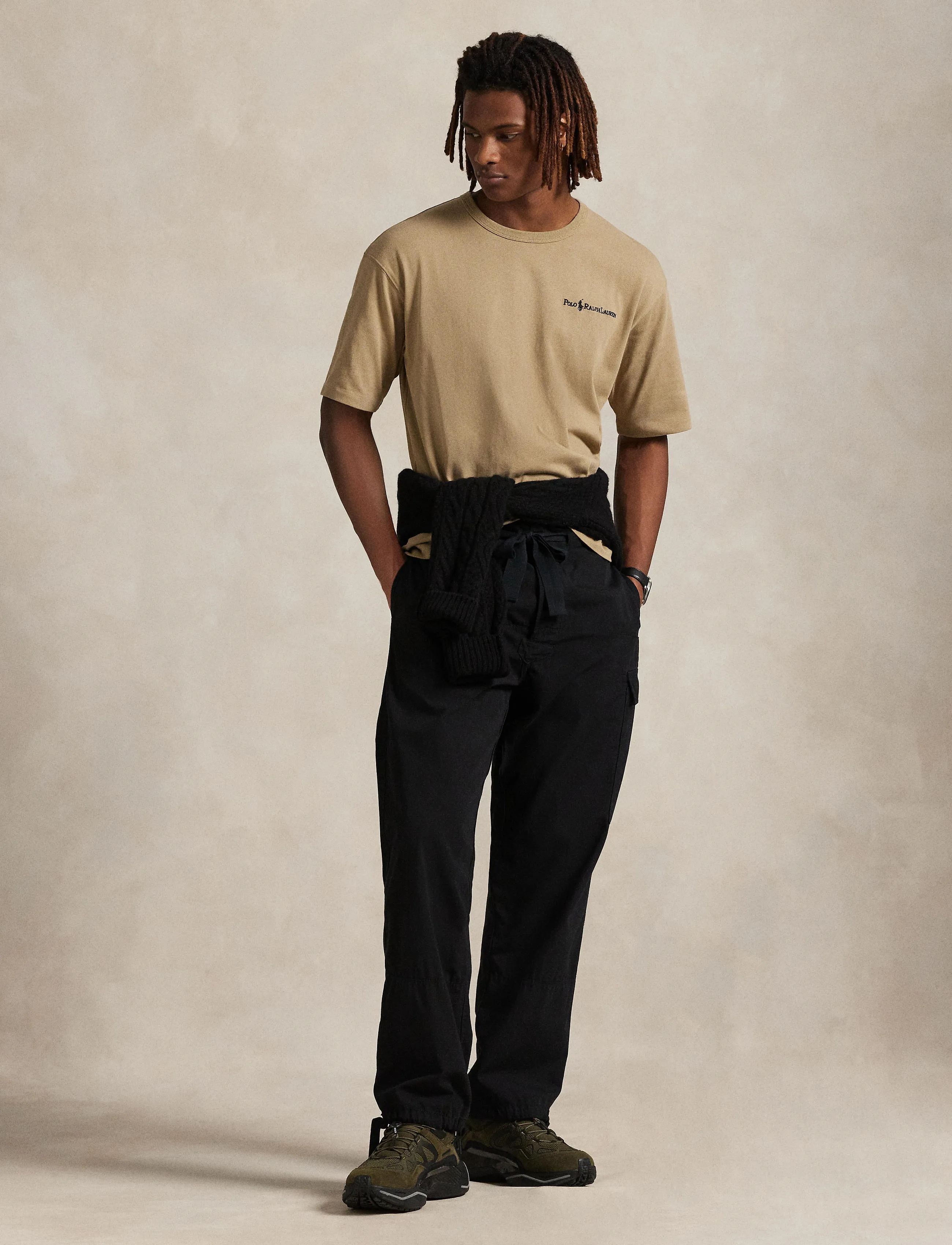 Polo Ralph Lauren Relaxed Fit Logo Jersey T-Shirt - T-shirts - SURREY TAN / brown