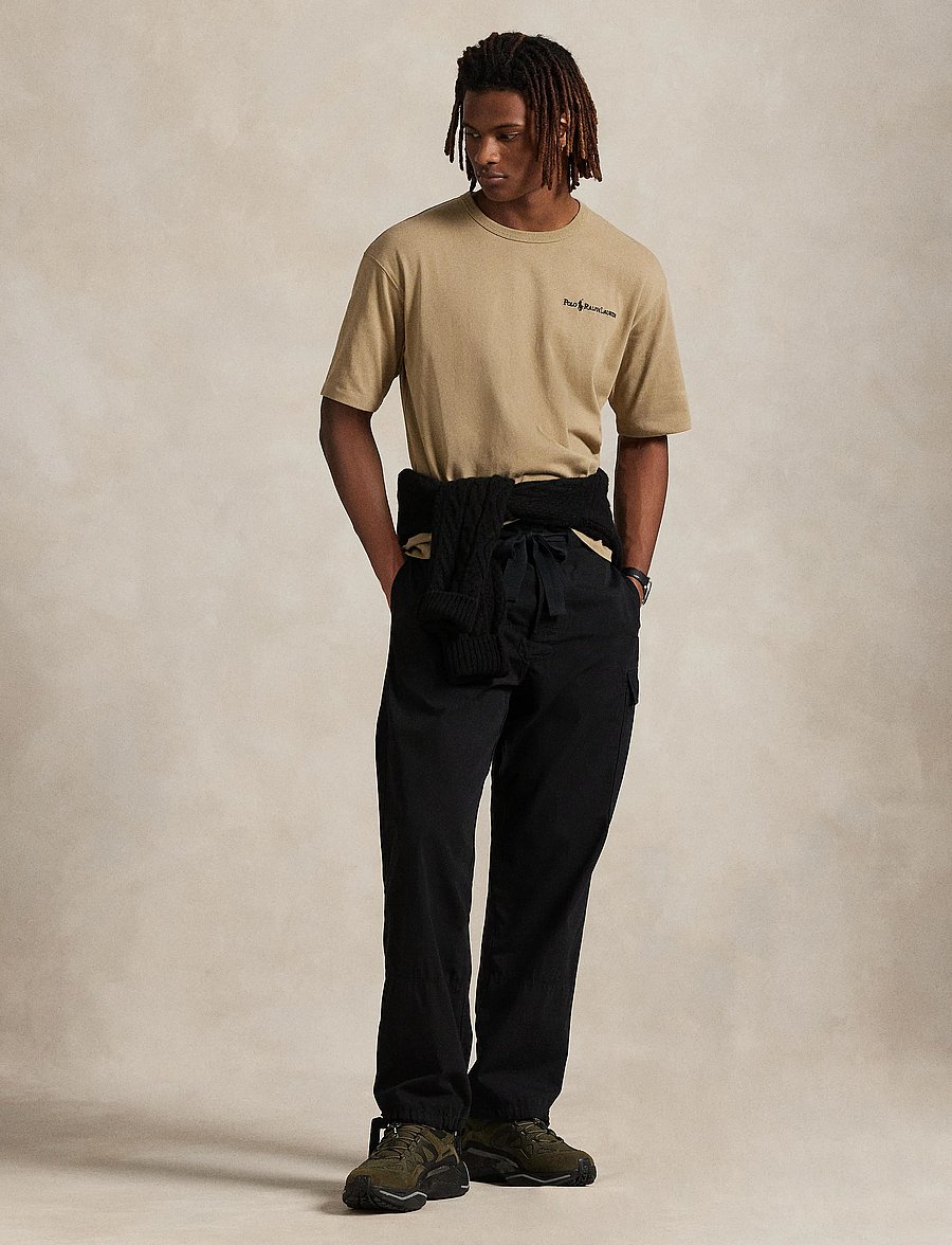 Polo Ralph Lauren - Relaxed Fit Logo Jersey T-Shirt - short-sleeved t-shirts - surrey tan - 0
