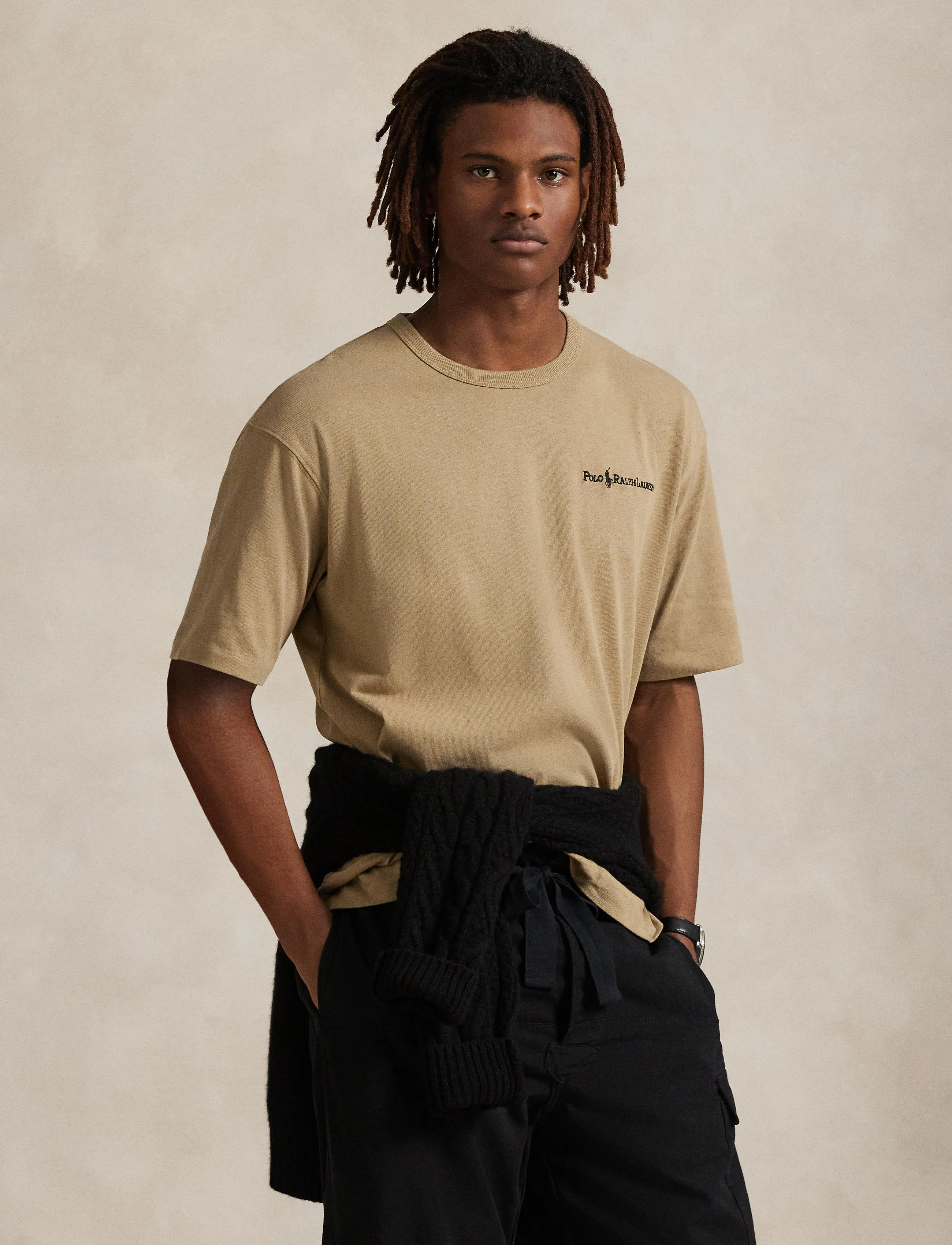 Polo Ralph Lauren - Relaxed Fit Logo Jersey T-Shirt - t-shirts à manches courtes - surrey tan - 3